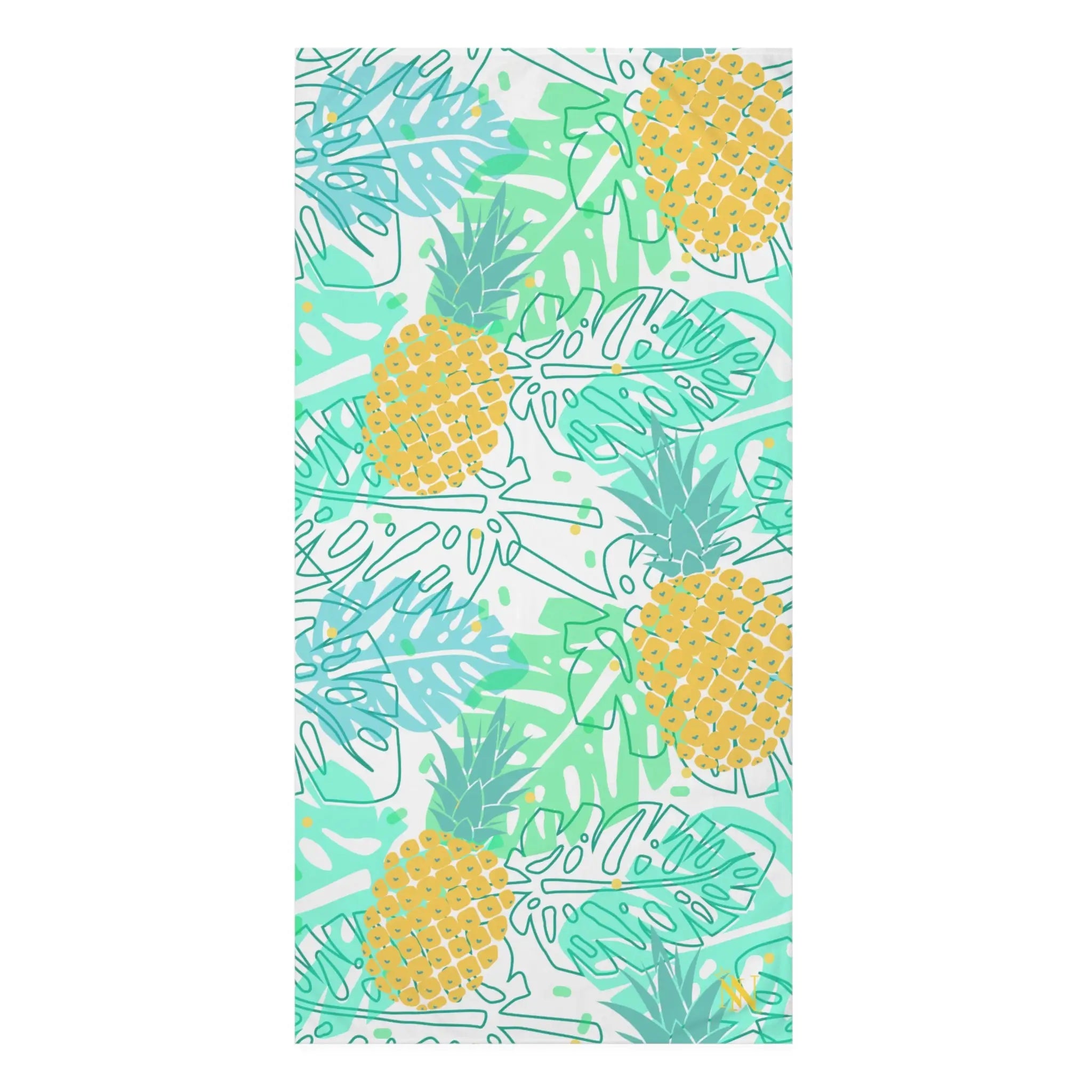 Hawaiian Pineapple Shirt | Mix & Match XL Fun-Flirty Lovers’ Towels