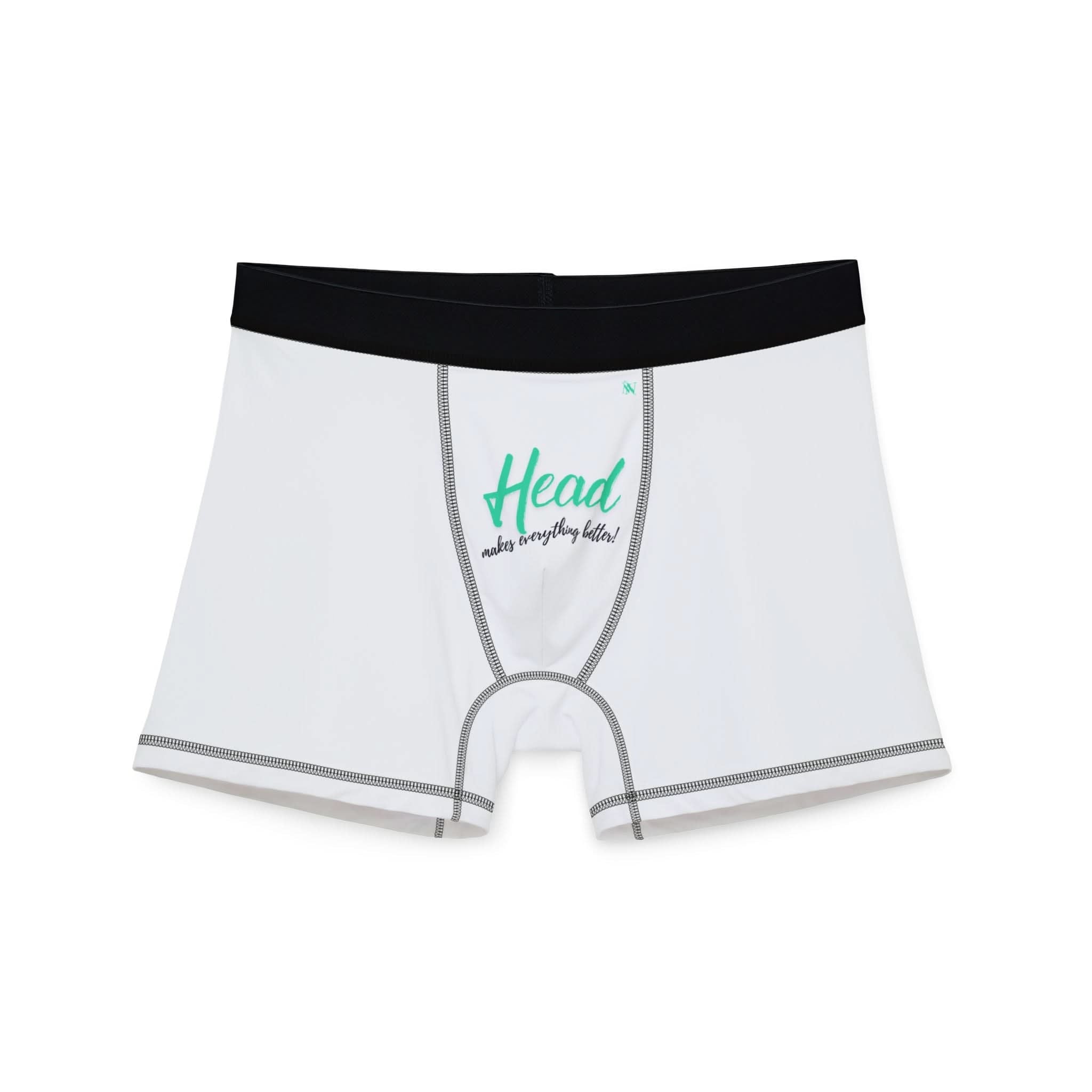 Head Makes Everything Better! | Mix & Match Fun-Flirty Lovers’ Boxer Briefs