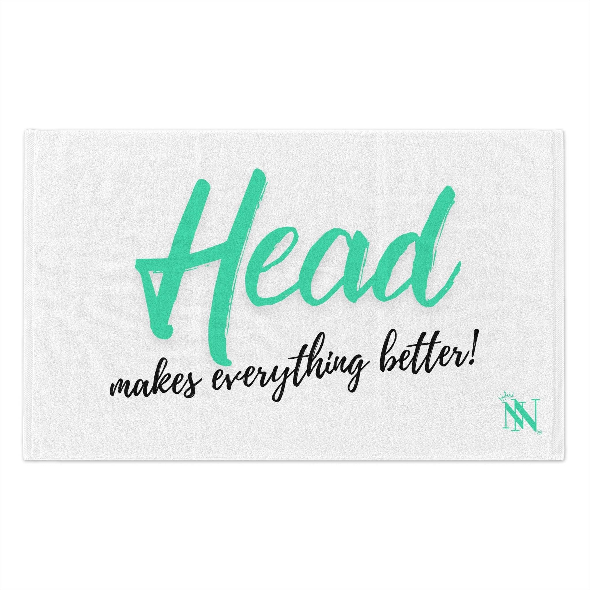 Head Makes Everything Better! | Mix & Match Soft Fun-Flirty Lovers’ Towels