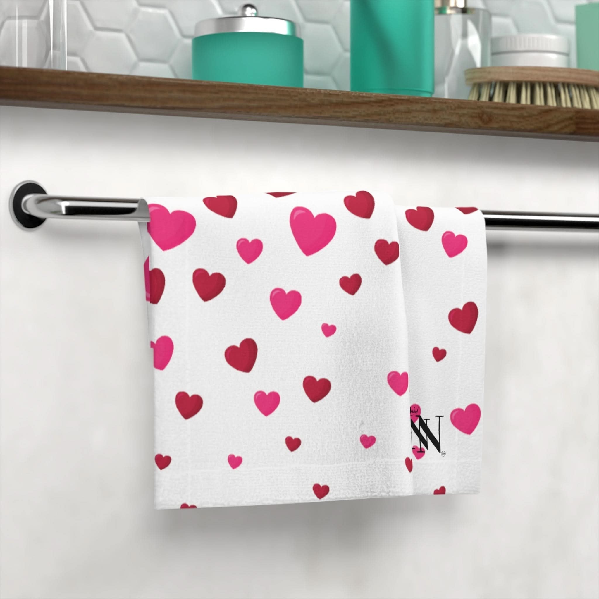 Heart Falls | Mix & Match Lils’ Fun-Flirty Lovers’ Towels