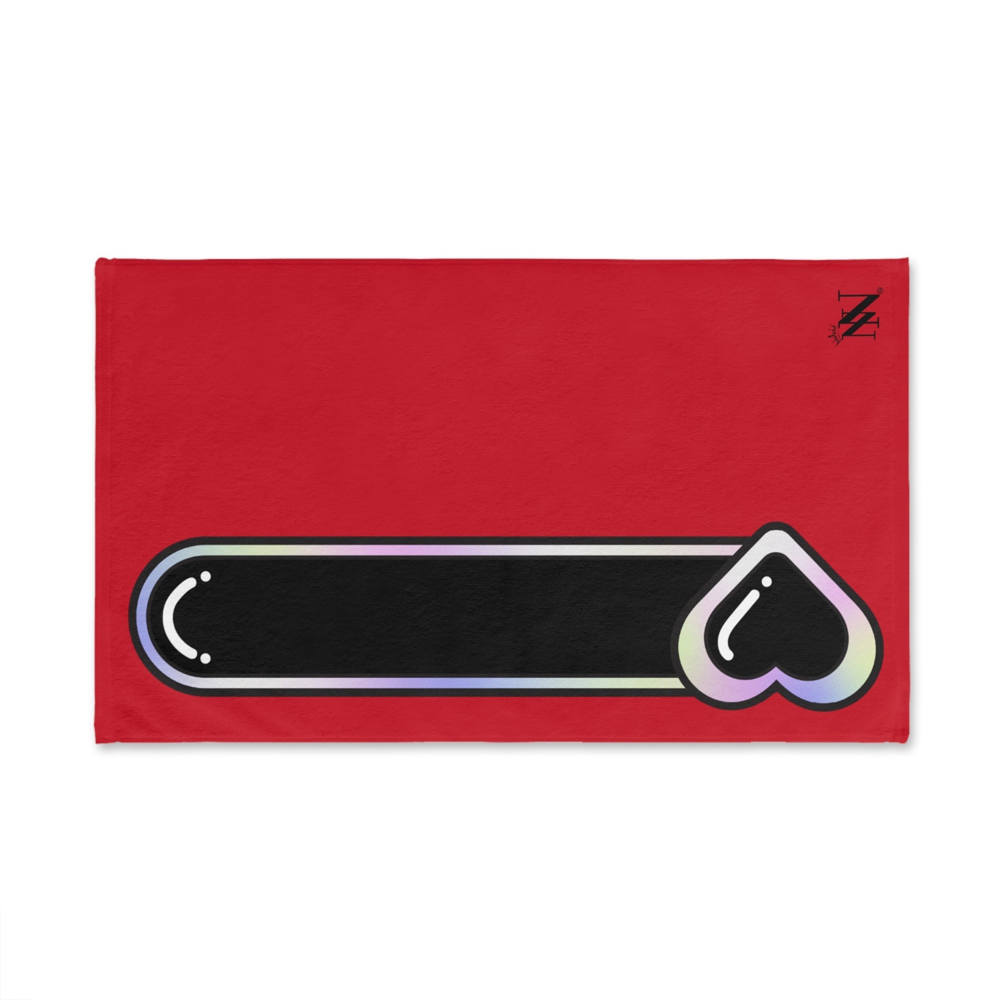 Heart Love Toy Meter Red | Mix & Match Original Fun-Flirty Lovers’ Towels