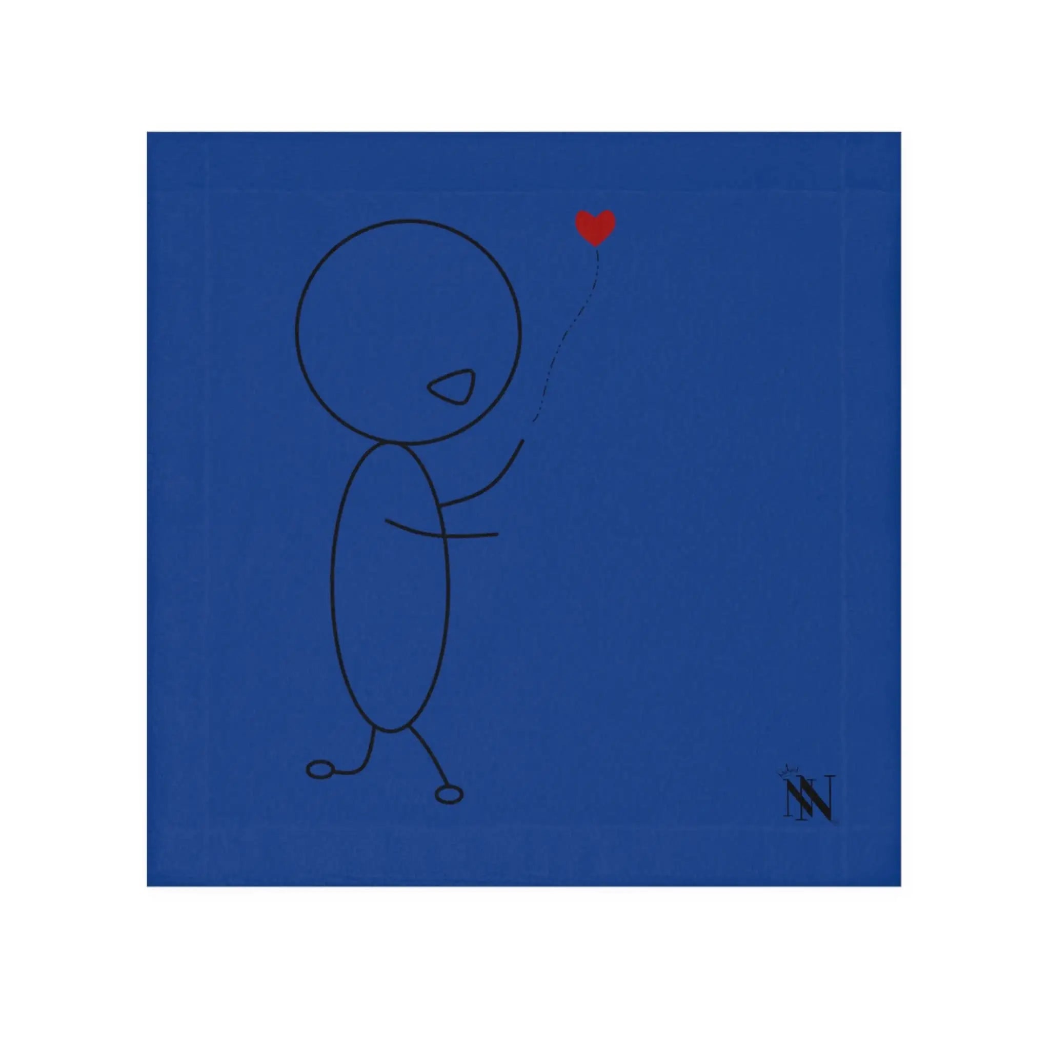 Heart on a String Blue | Mix & Match Lils’ Fun-Flirty Lovers’ Towels