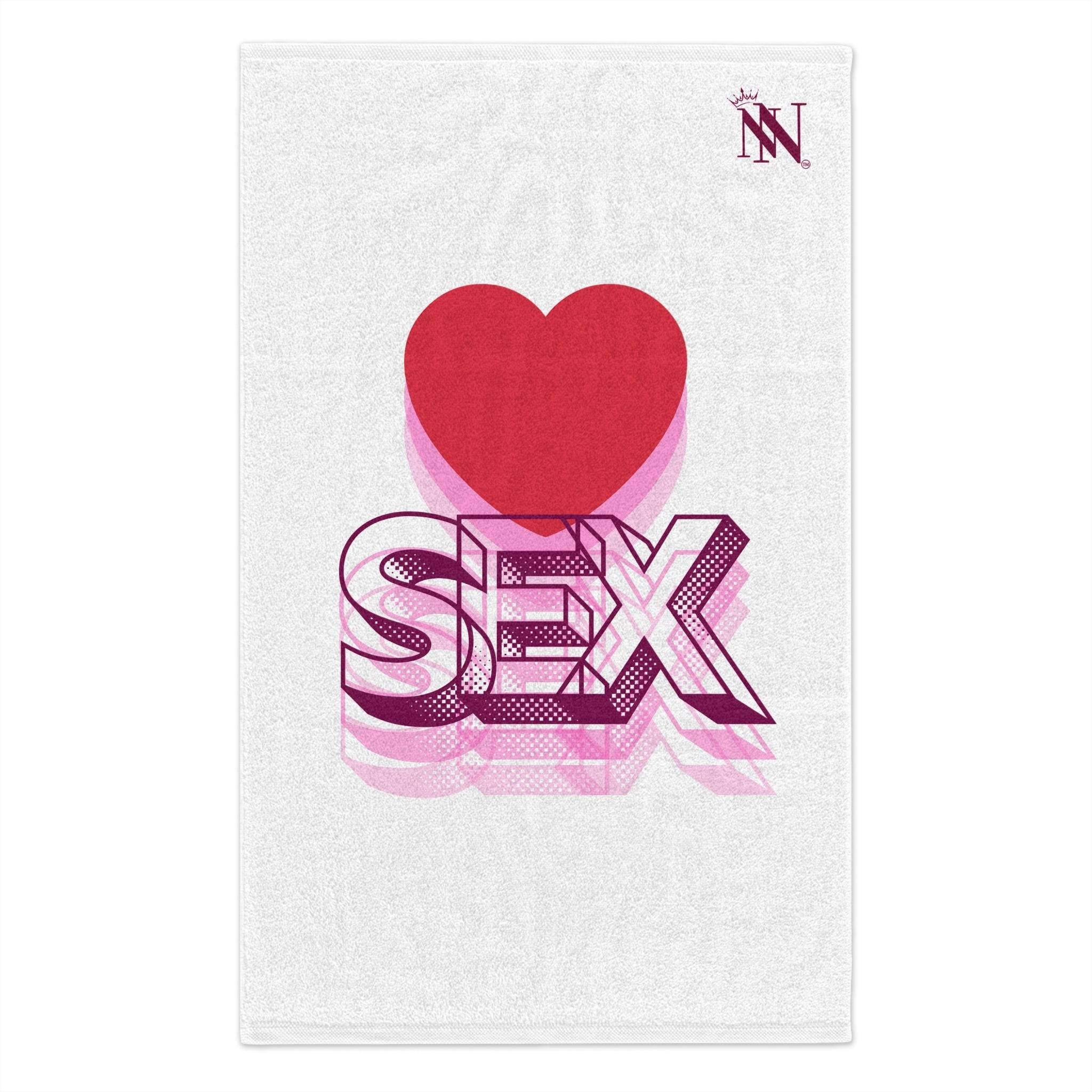 Heart Sex | Mix & Match Soft Fun-Flirty Lovers’ Towels