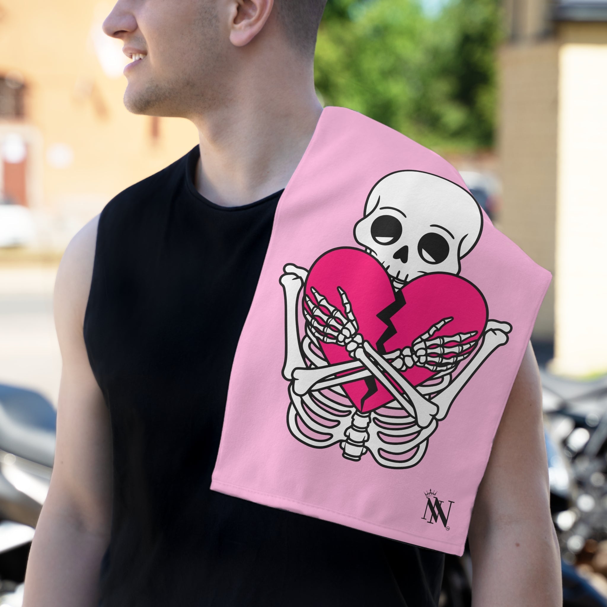 Heartbreaker Light Pink | Mix & Match Soft Fun-Flirty Lovers’ Towels