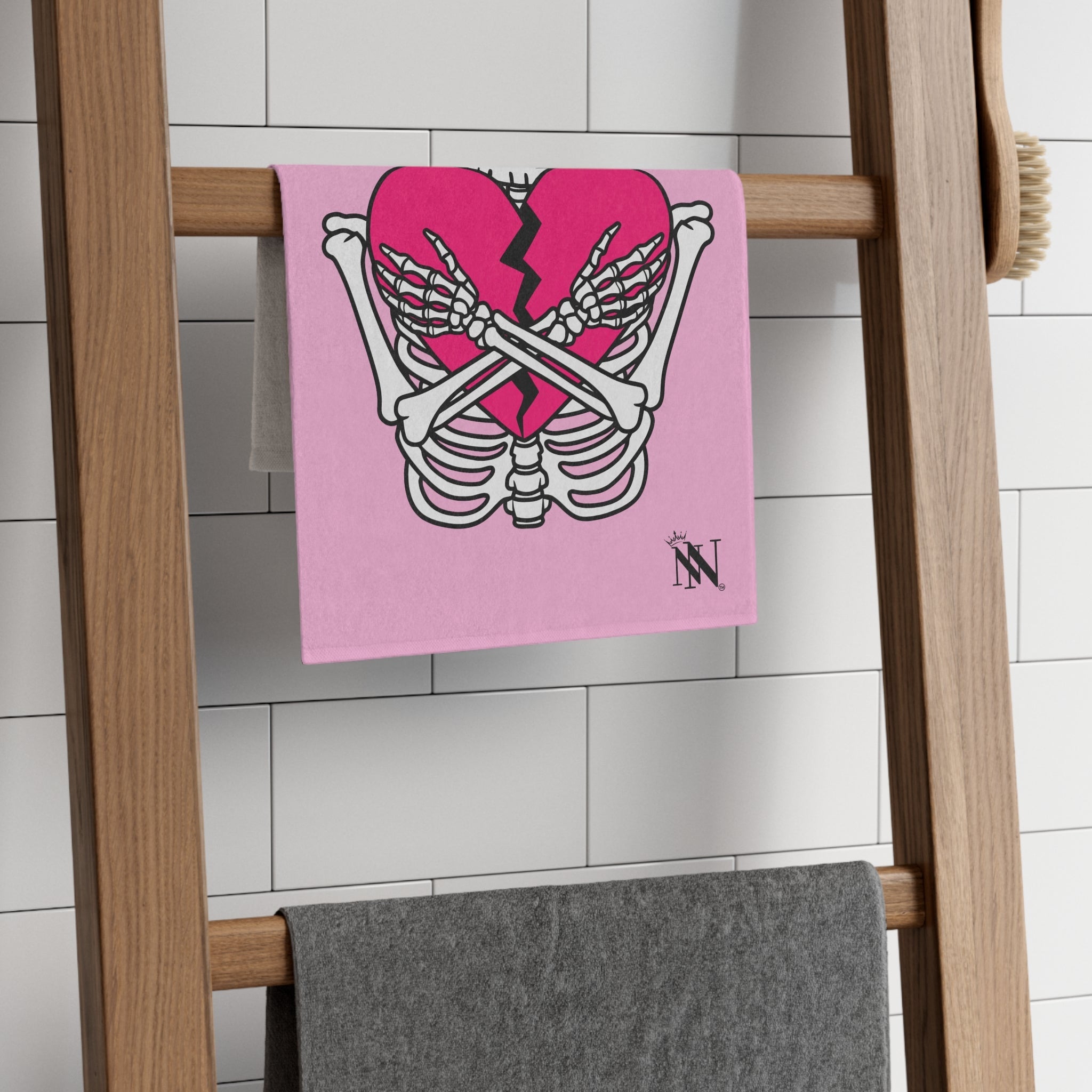 Heartbreaker Light Pink | Mix & Match Soft Fun-Flirty Lovers’ Towels