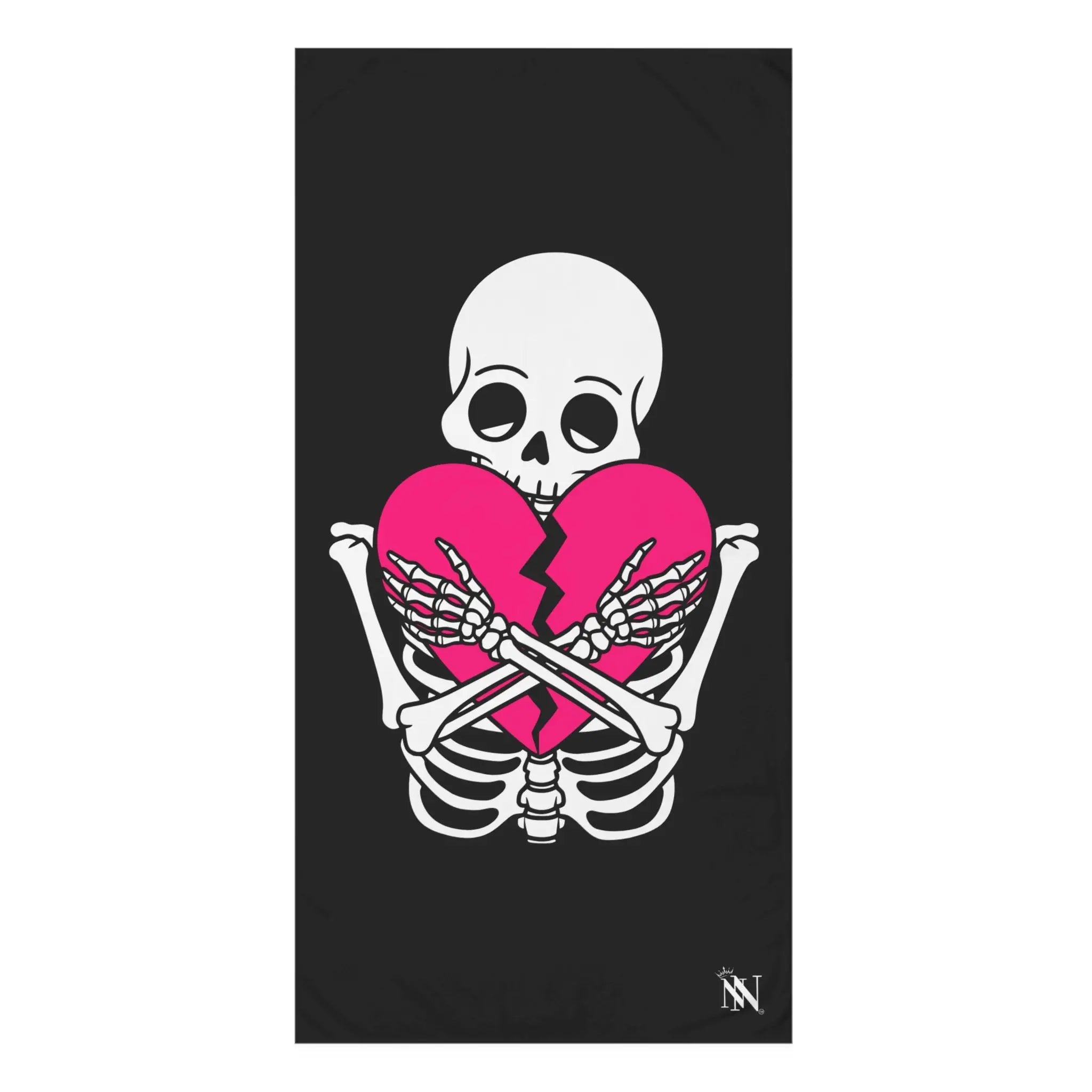 Heartbreaker Love Black | Mix & Match Naughty XL Fun-Flirty Lovers’ Towels