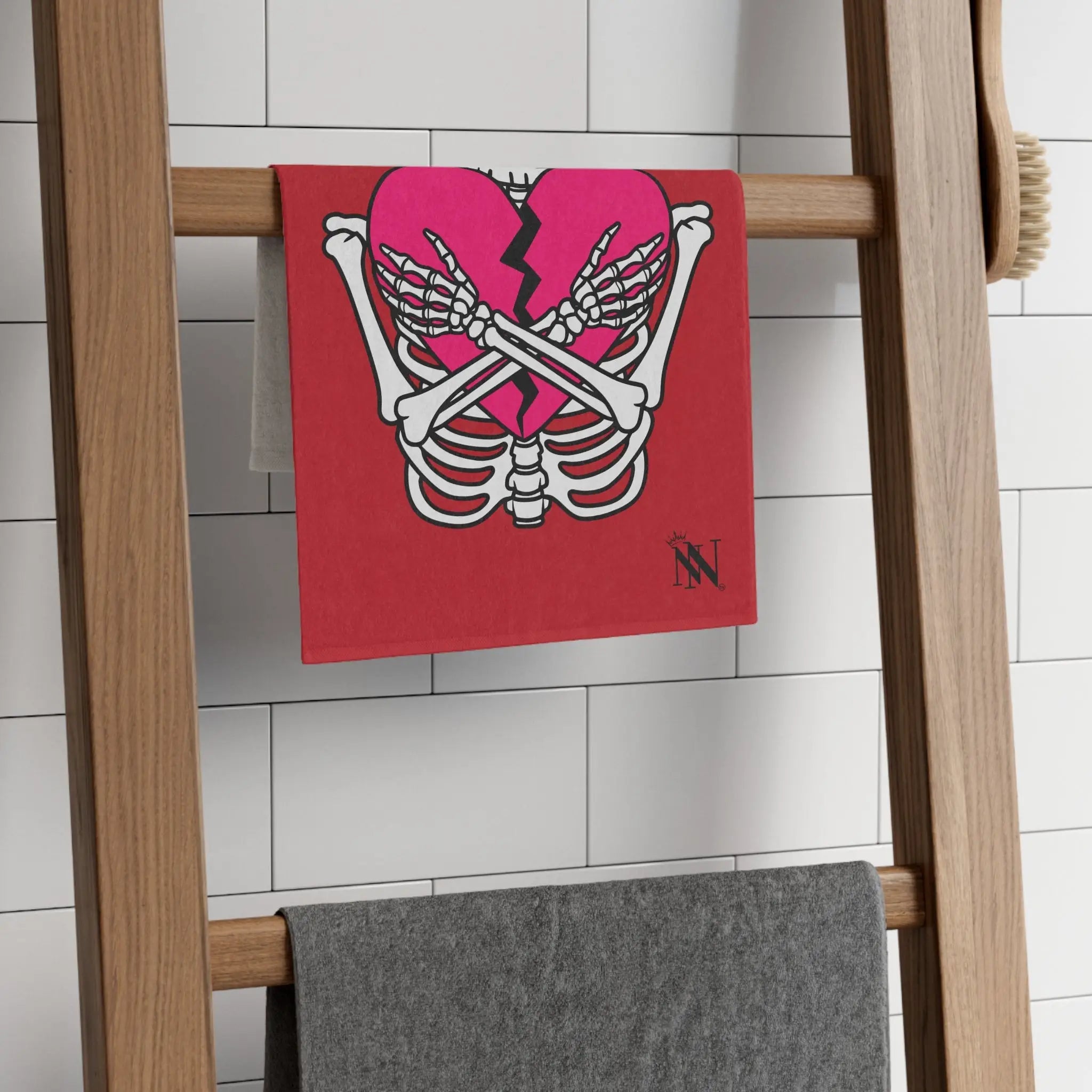Heartbreaker Love Red | Mix & Match Soft Fun-Flirty Lovers’ Towels