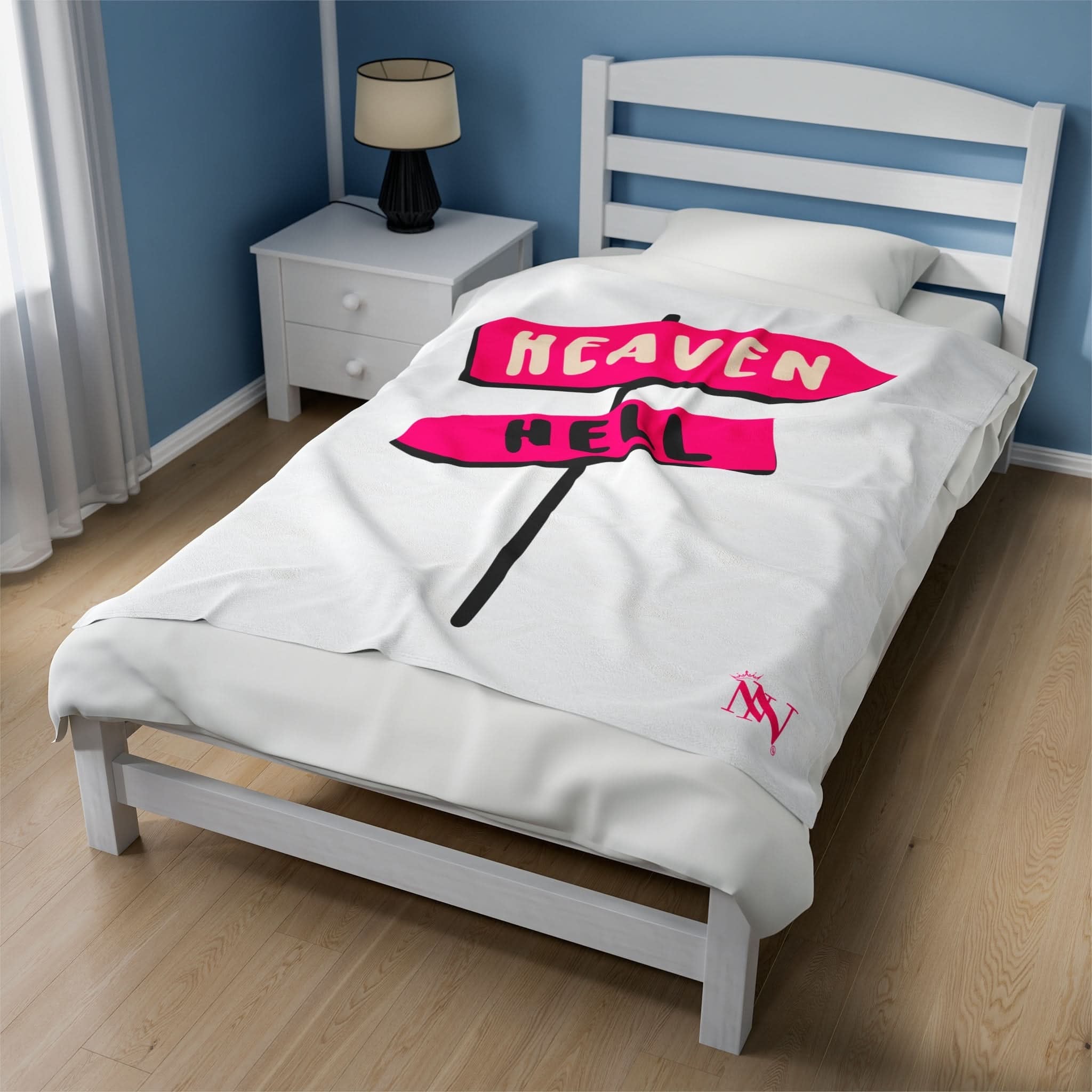 Heaven or Hell | Mix & Match Fun-Flirty Lovers’ Blankets