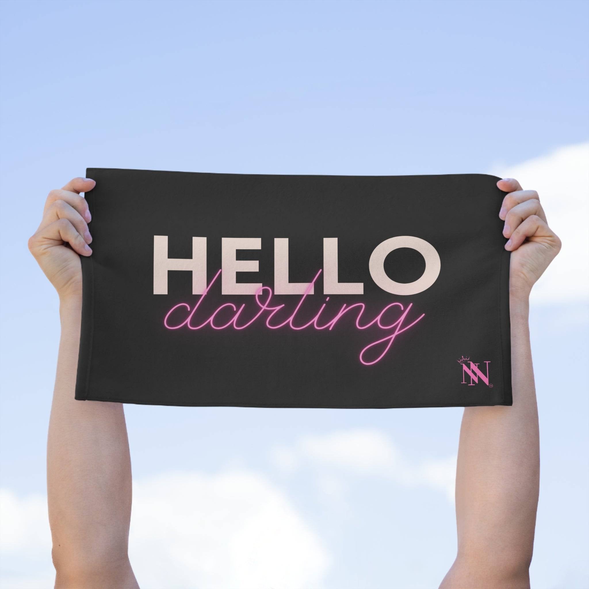 Hello Darling | Mix & Match Soft Fun-Flirty Lovers’ Towels