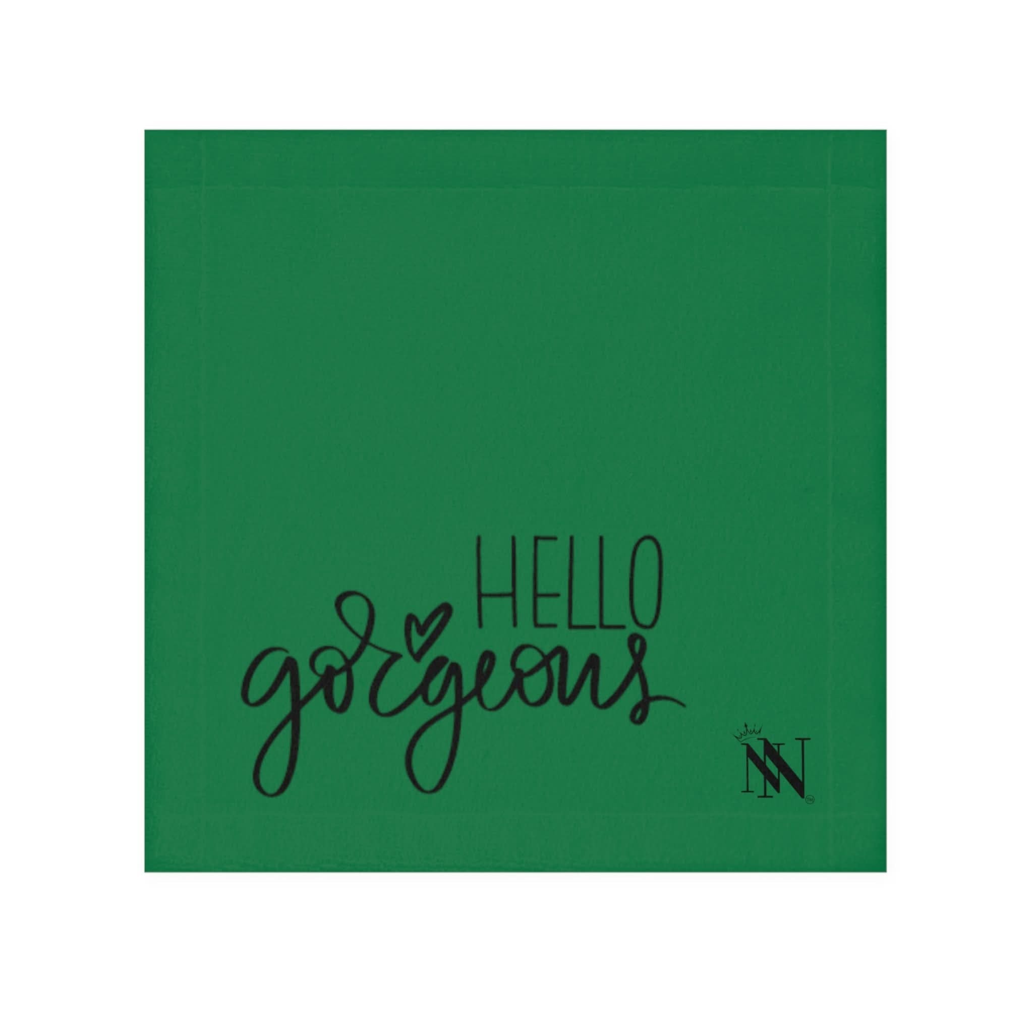 Hello Gorgeous Green | Mix & Match Lils’ Fun-Flirty Lovers’ Towels
