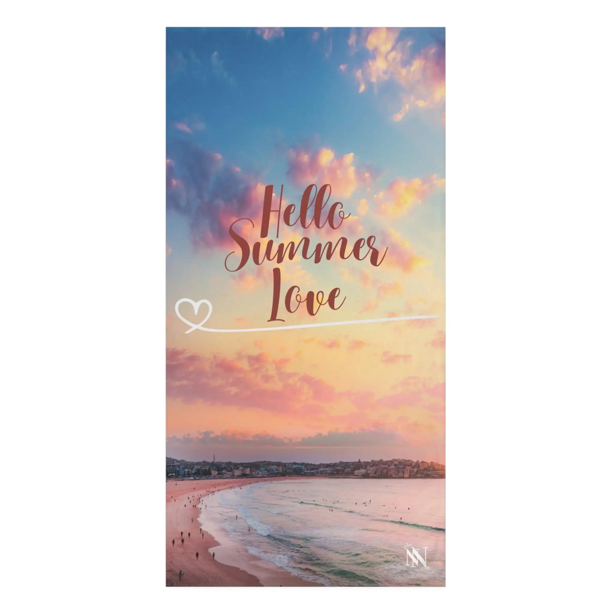 Hello Summer Love | Mix & Match XL Fun-Flirty Lovers’ Towels