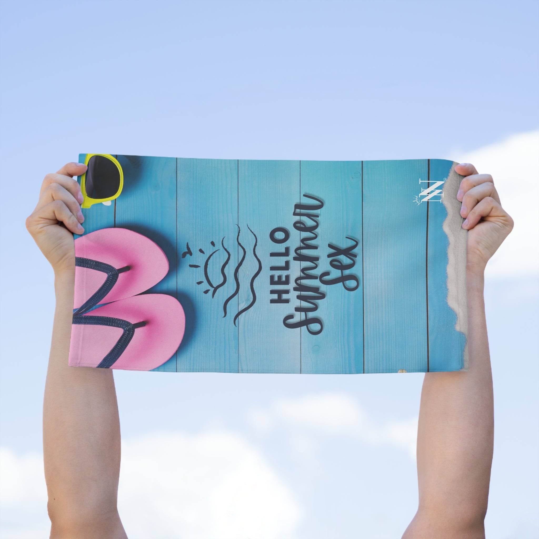 Hello Summer Sex | Mix & Match Soft Fun-Flirty Lovers’ Towels