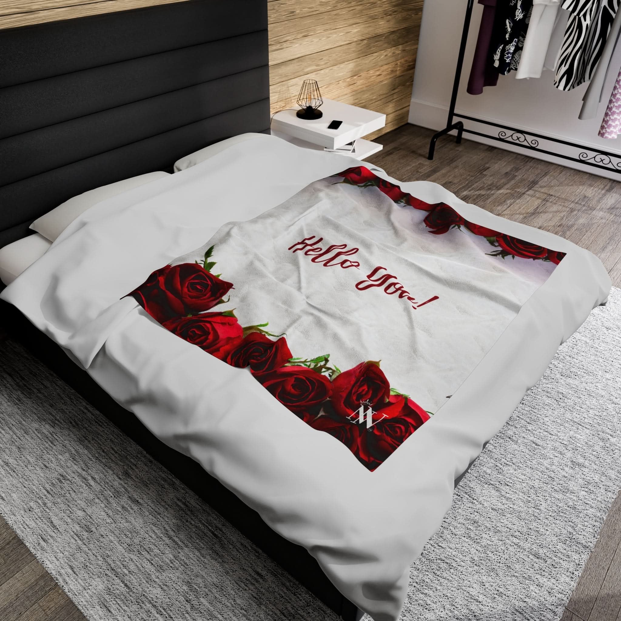 Hello You! | Mix & Match Fun-Flirty Lovers’ Blankets