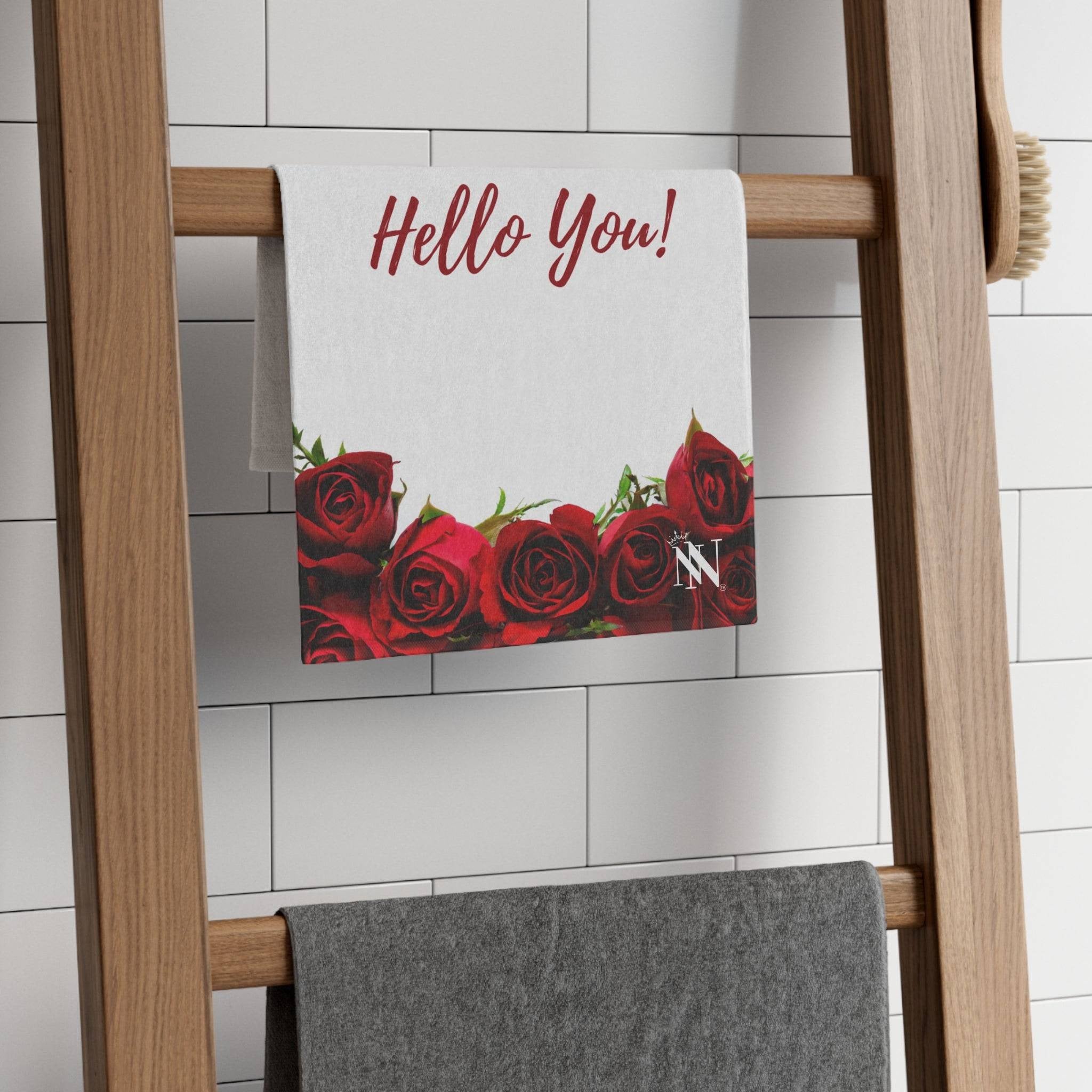 Hello You! | Mix & Match Soft Fun-Flirty Lovers’ Towels
