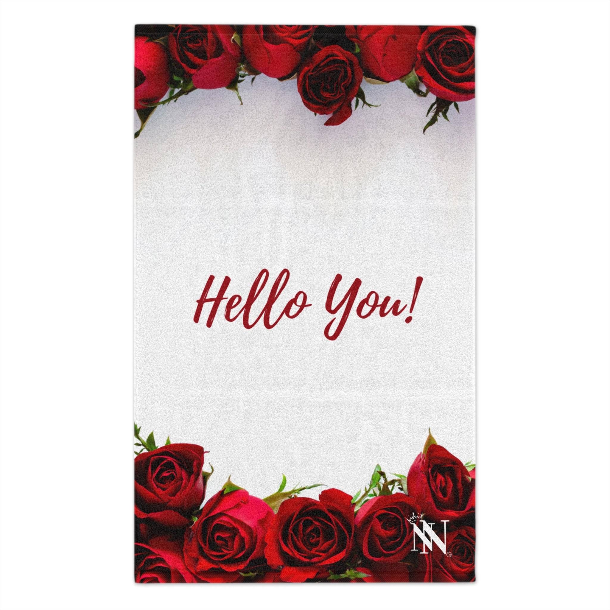 Hello You! | Mix & Match Soft Fun-Flirty Lovers’ Towels