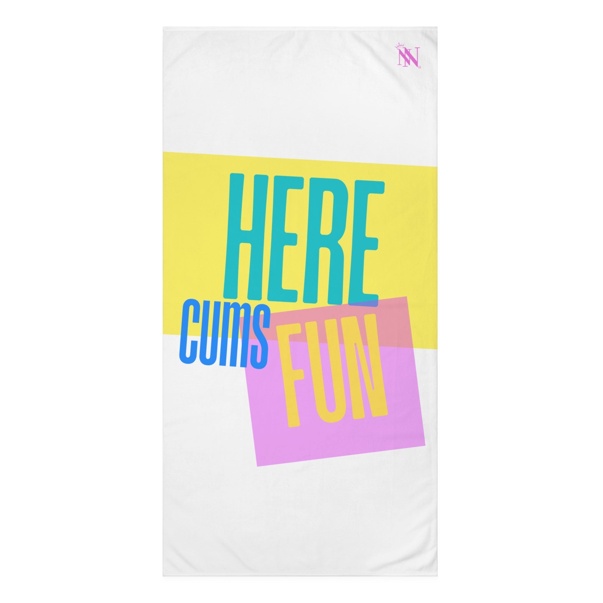 Here Cums Fun | Mix & Match XL Fun-Flirty Lovers’ Towels