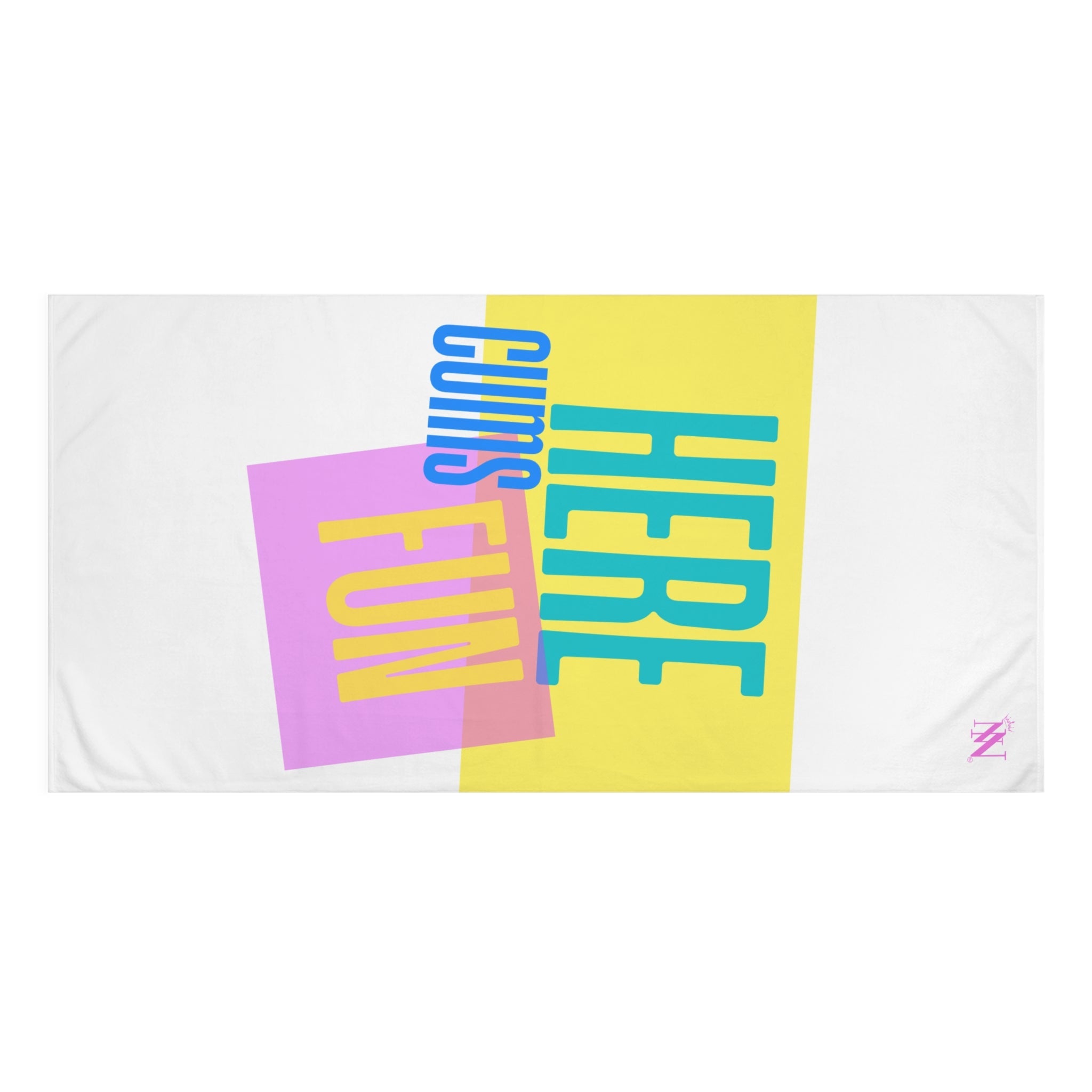Here Cums Fun | Mix & Match XL Fun-Flirty Lovers’ Towels