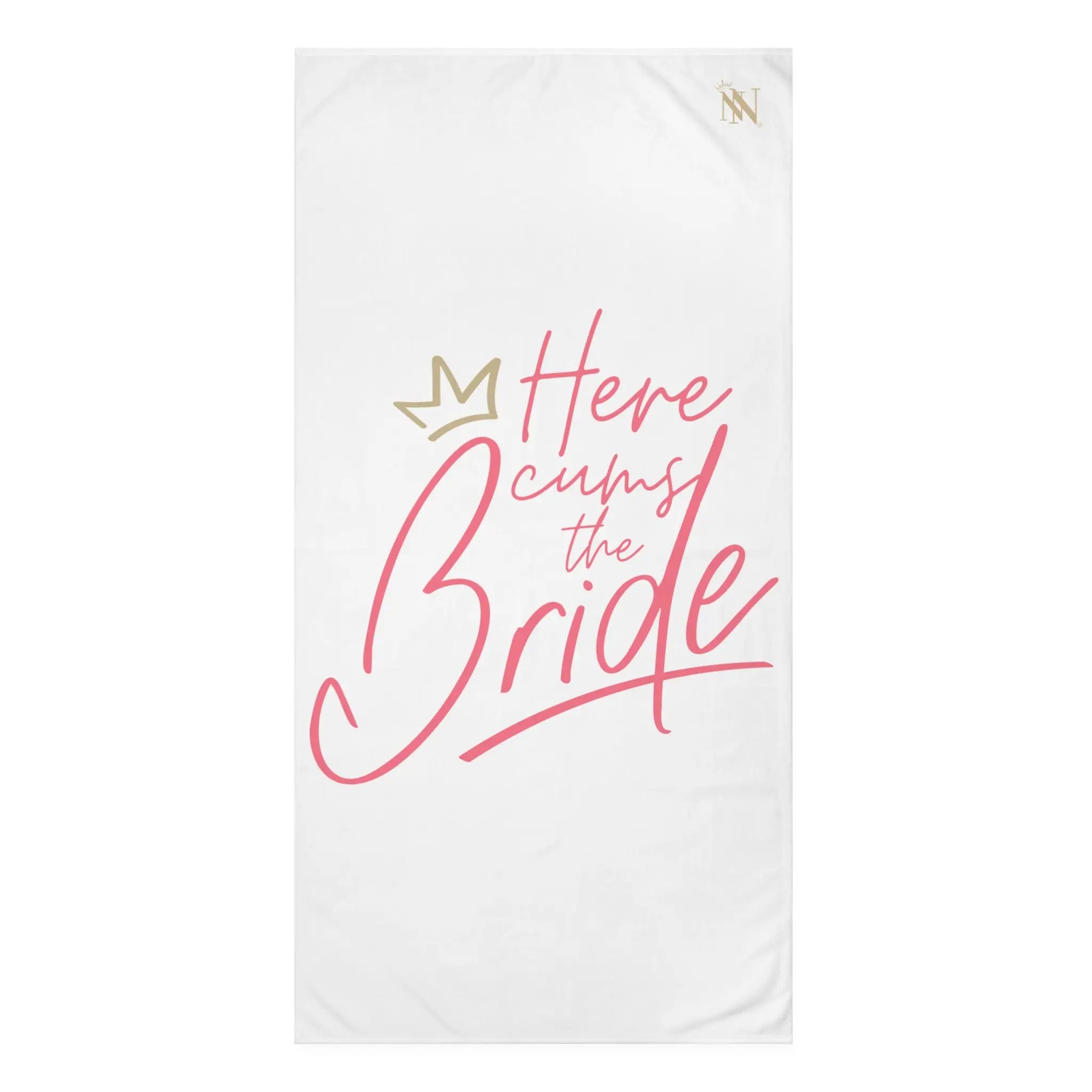 Here Cums the Bride | Mix & Match Naughty XL Fun-Flirty Lovers’ Towels