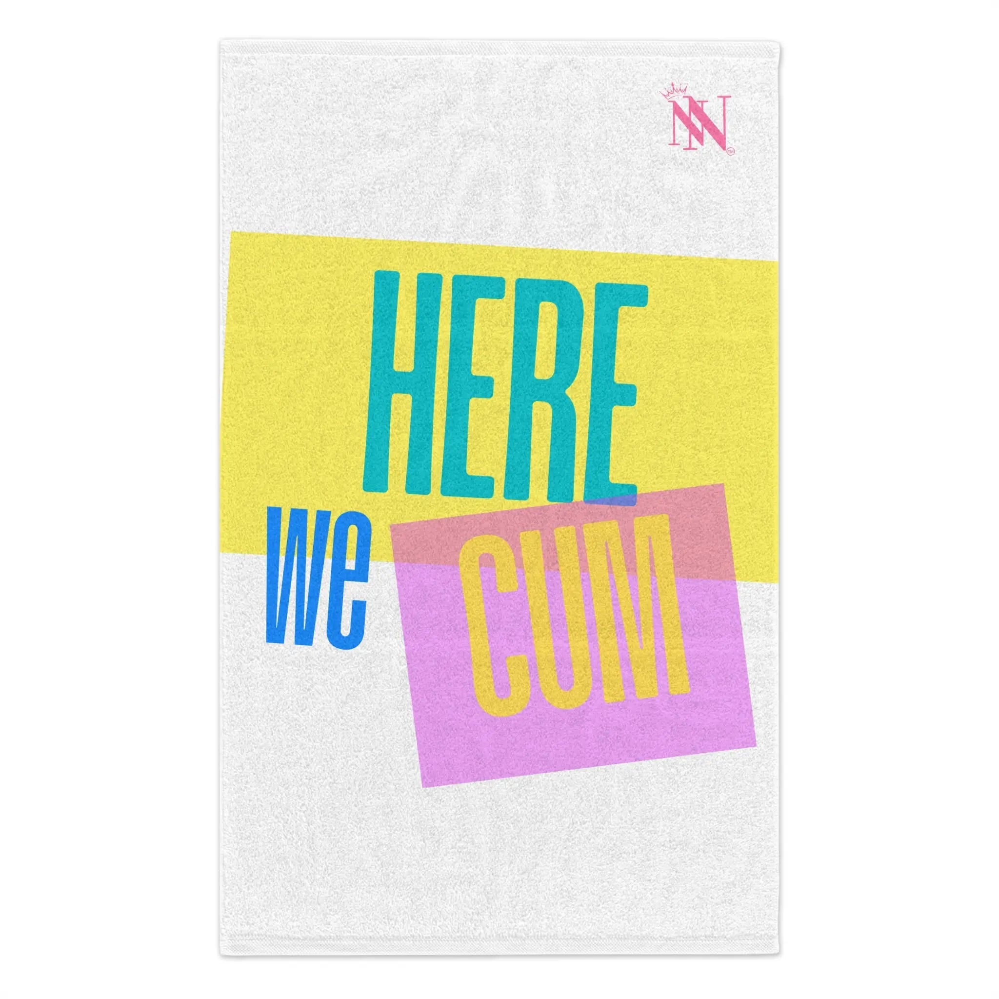 Here We Cum | Mix & Match Soft Fun-Flirty Lovers’ Towels
