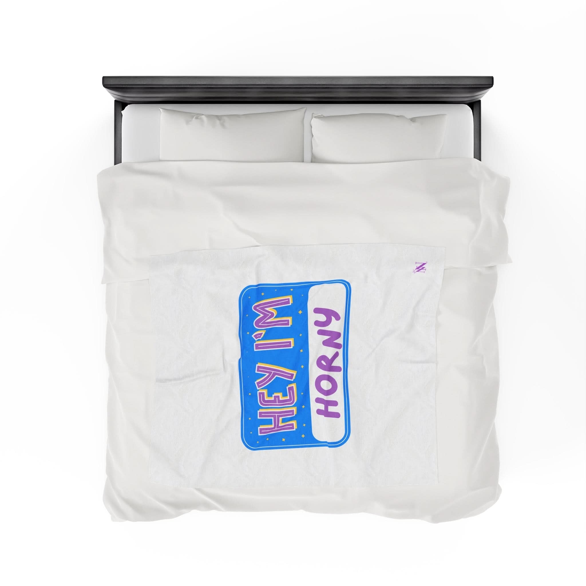 Hey I’m Horny | Mix & Match Fun-Flirty Lovers’ Blankets