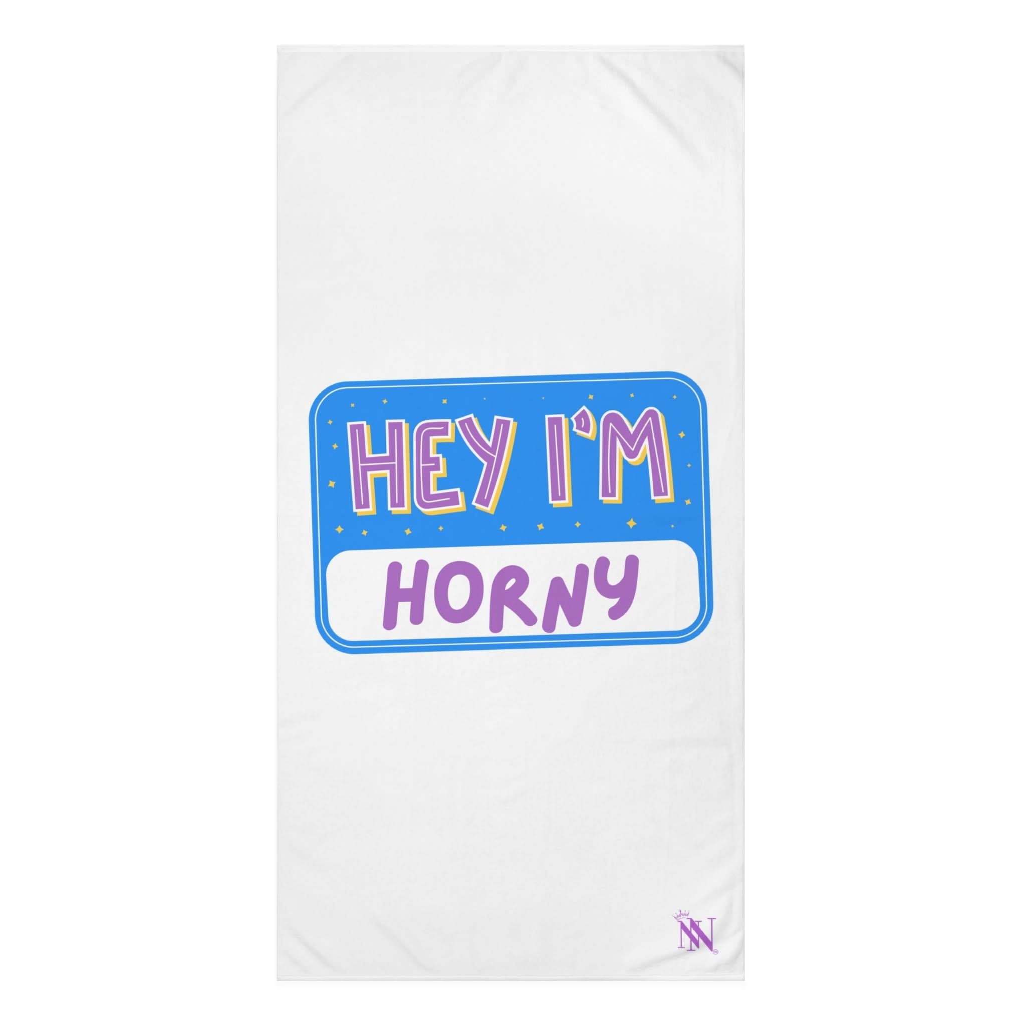 Hey I’m Horny | Mix & Match Naughty XL Fun-Flirty Lovers’ Towels