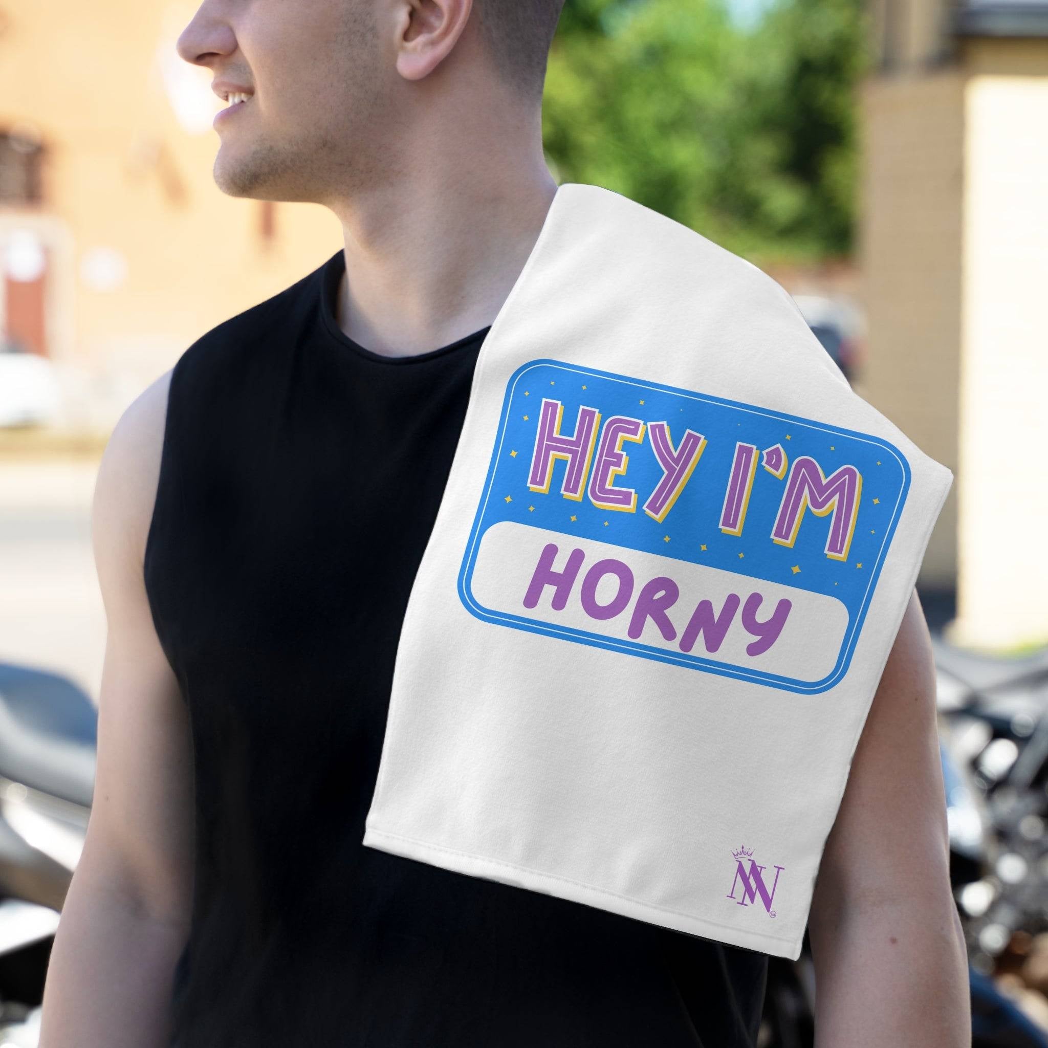 Hey I’m Horny | Mix & Match Soft Fun-Flirty Lovers’ Towels