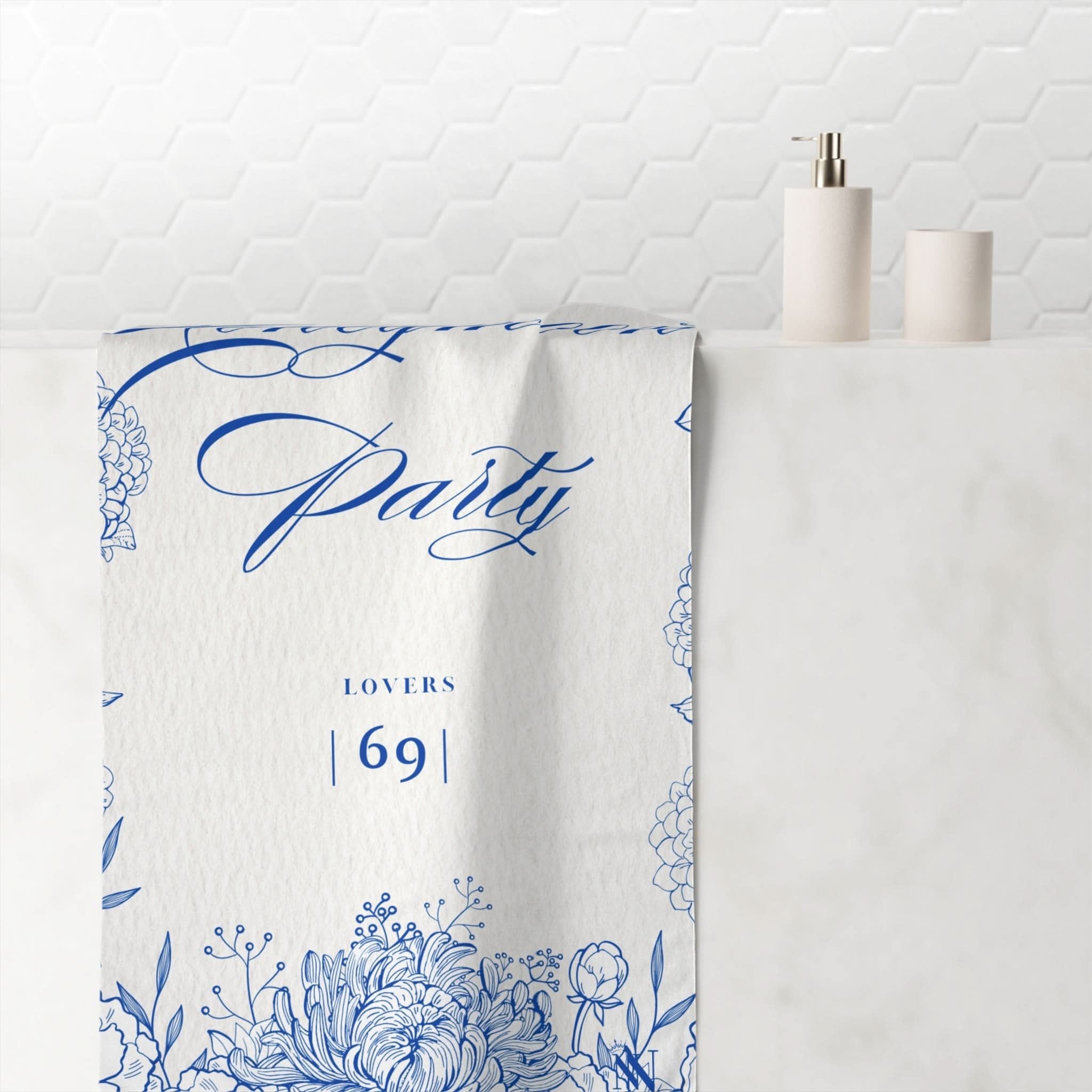 Honeymoon Party | Mix & Match Naughty XL Fun-Flirty Lovers’ Towels