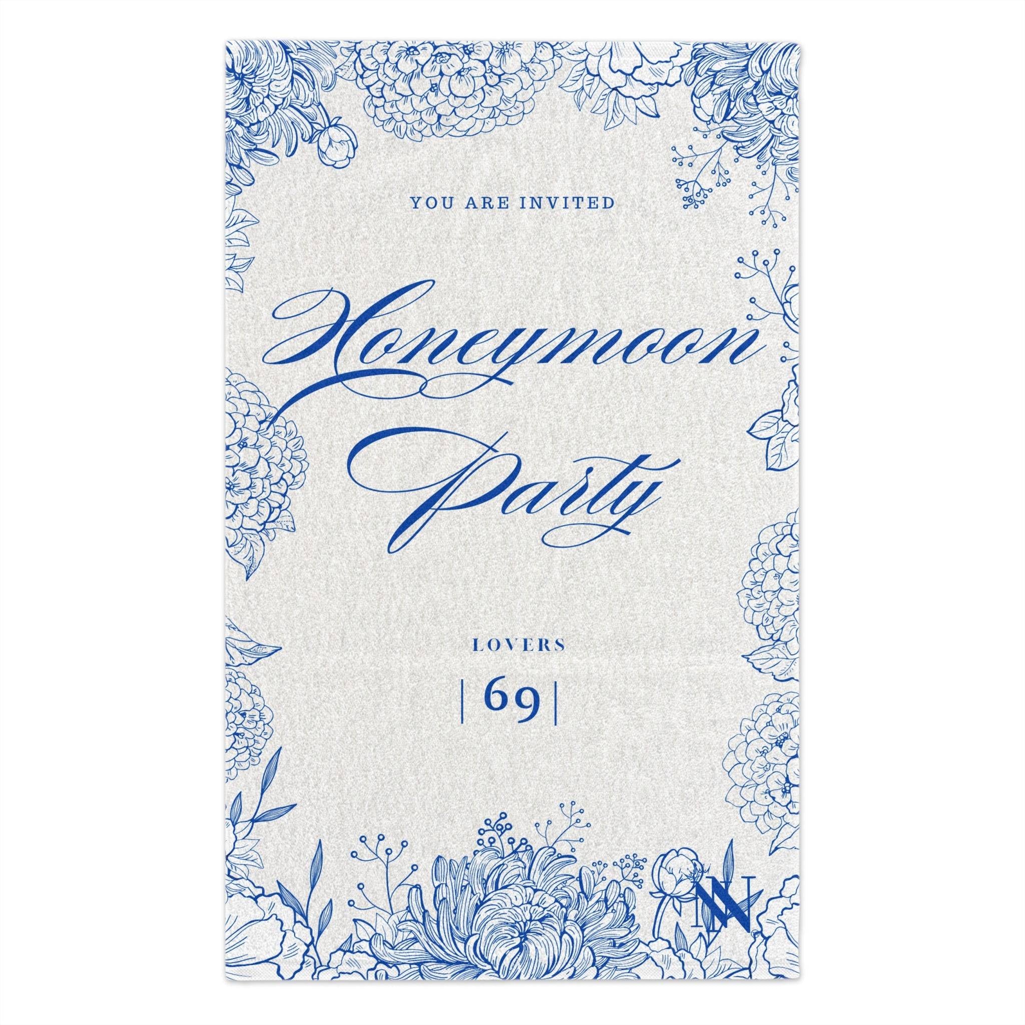 Honeymoon Party | Mix & Match Soft Fun-Flirty Lovers’ Towels