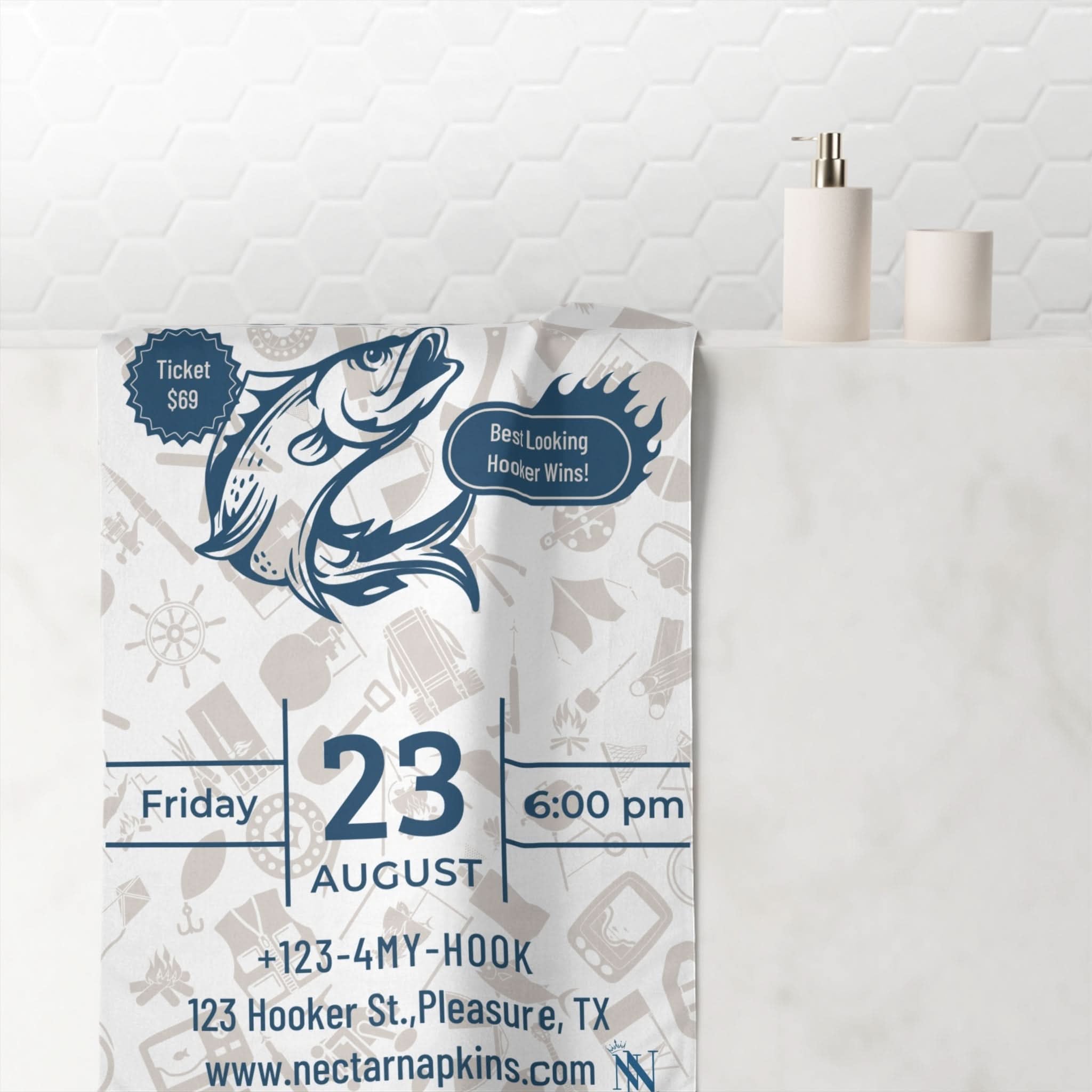 Hooker Contest | Mix & Match Naughty XL Fun-Flirty Lovers’ Towels