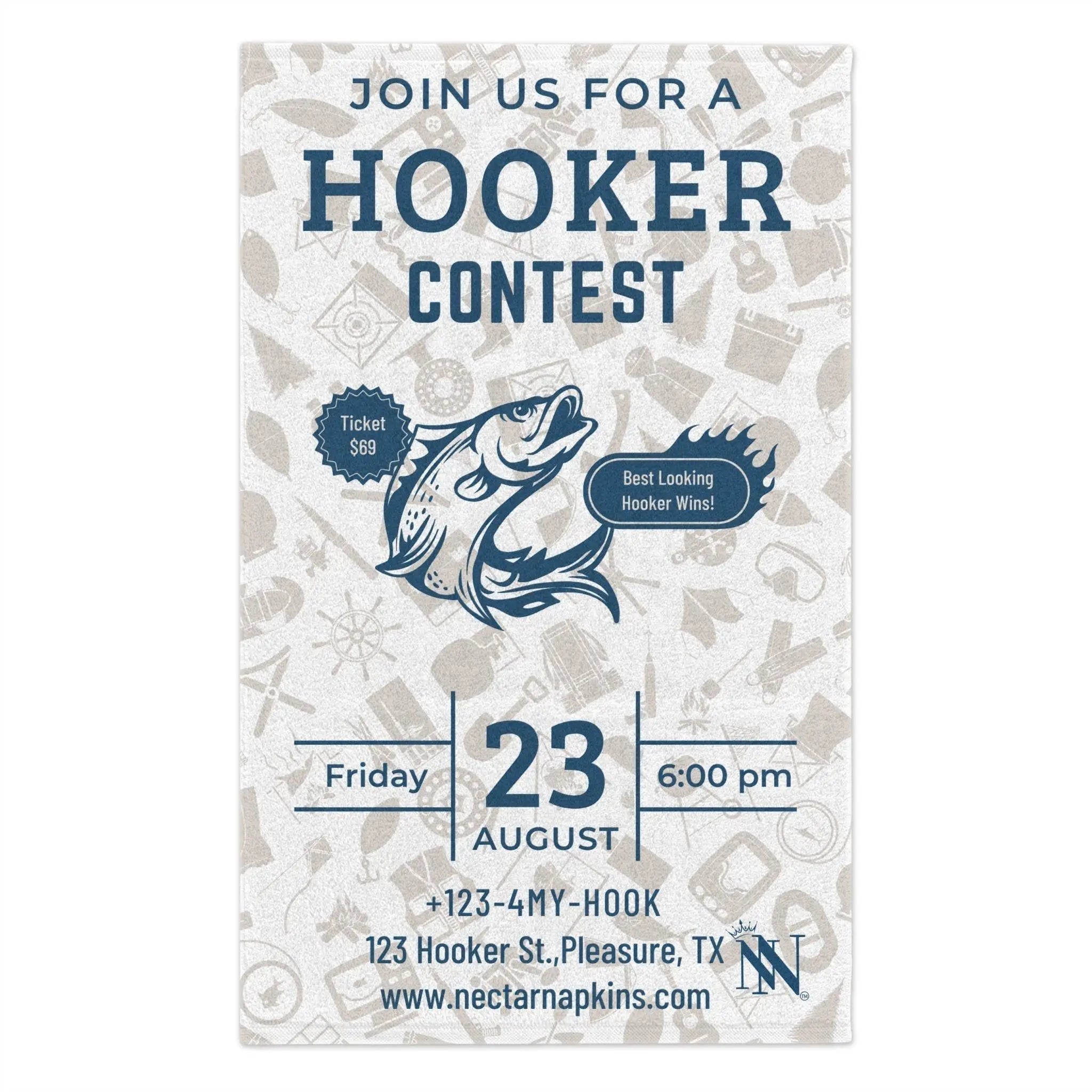 Hooker Contest | Mix & Match Soft Fun-Flirty Lovers’ Towels