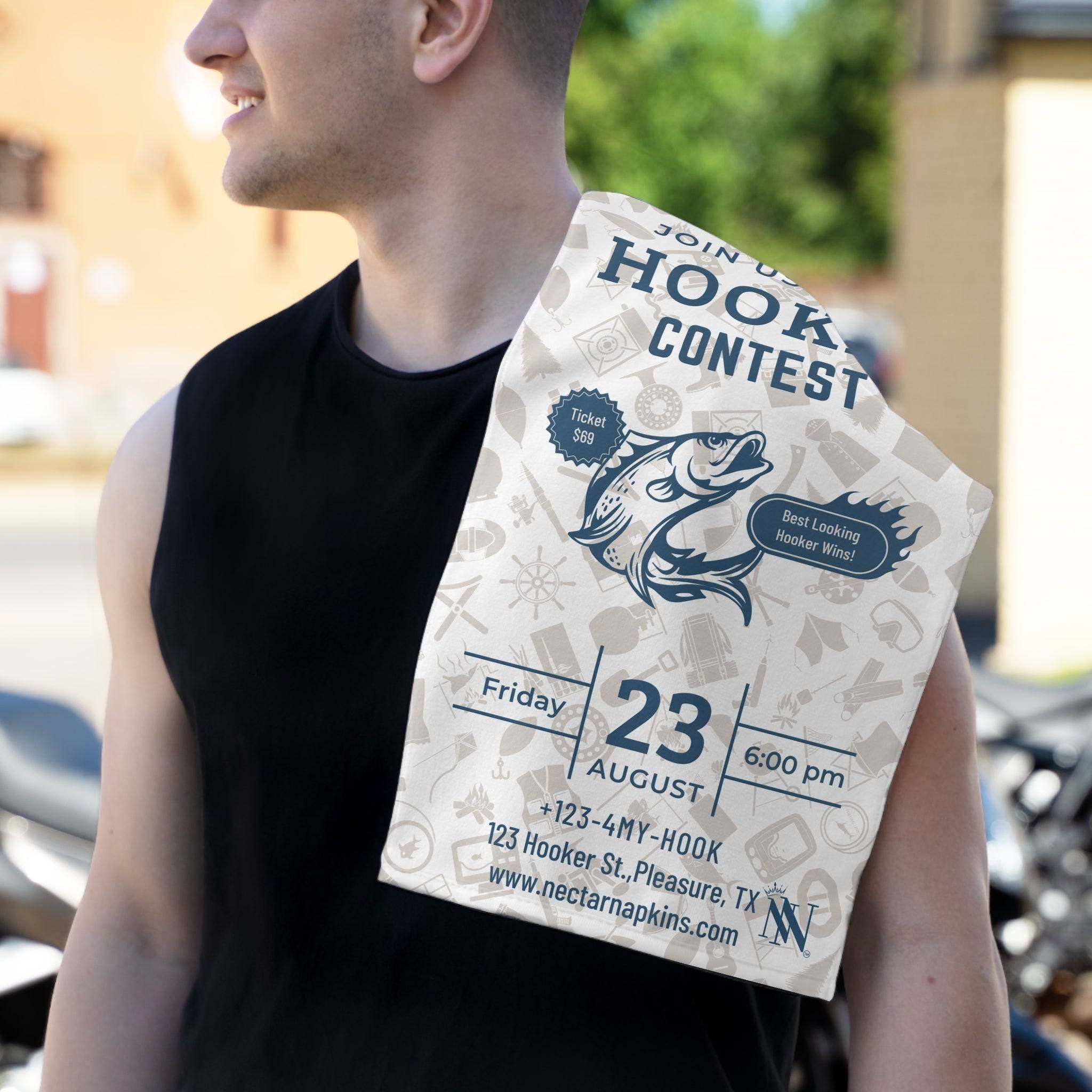 Hooker Contest | Mix & Match Soft Fun-Flirty Lovers’ Towels