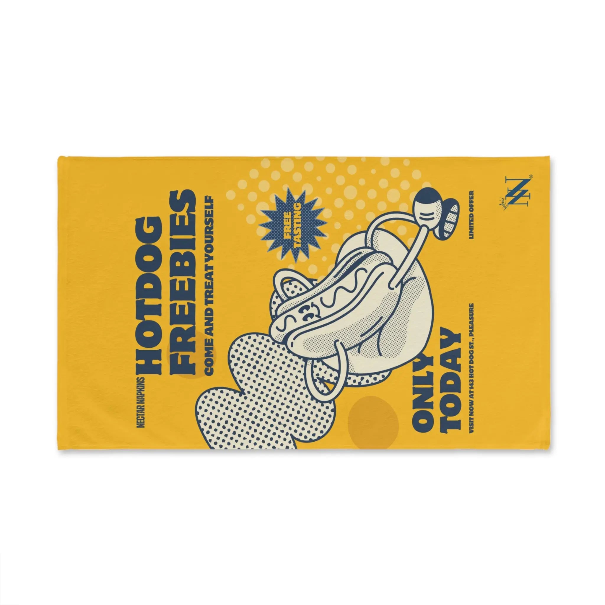 Hot Dog Freebies | Mix & Match Original Fun-Flirty Lovers’ Towels