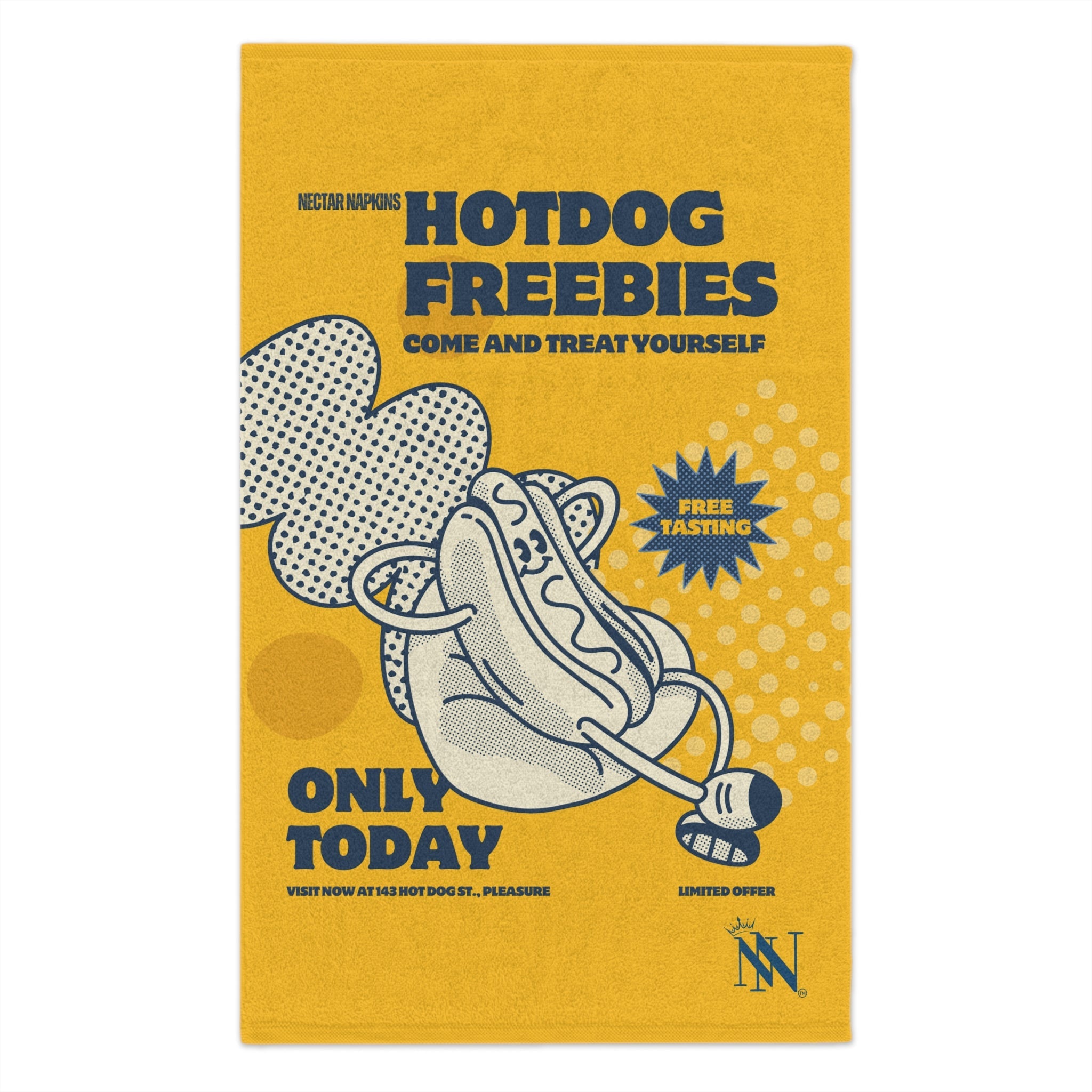 Hot Dog Freebies | Mix & Match Soft Fun-Flirty Lovers’ Towels