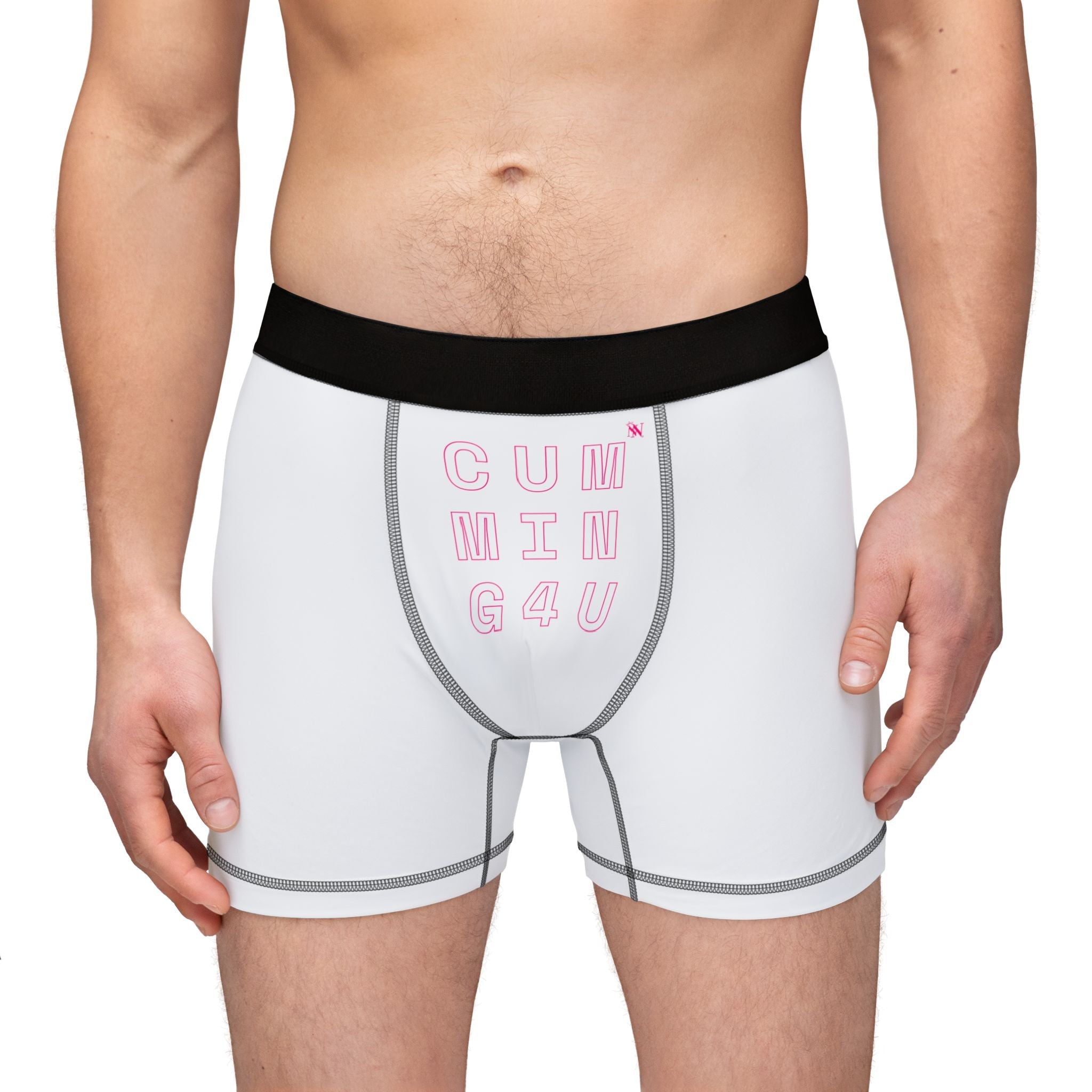 Hot Pink Cumming 4 U | Mix & Match Fun-Flirty Lovers’ Boxer Briefs