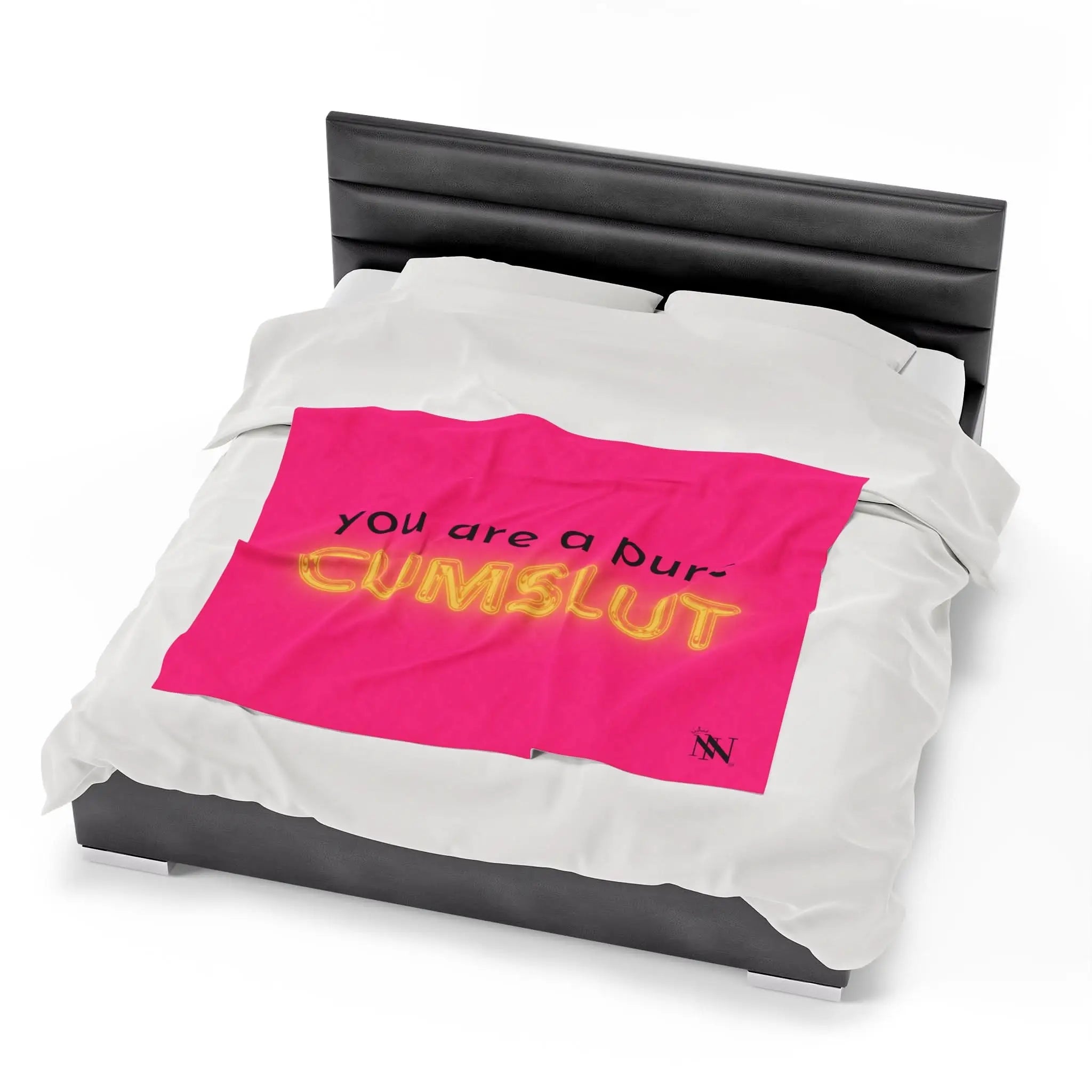 Hot Pure Cum Slut | Mix & Match Fun-Flirty Lovers’ Blankets