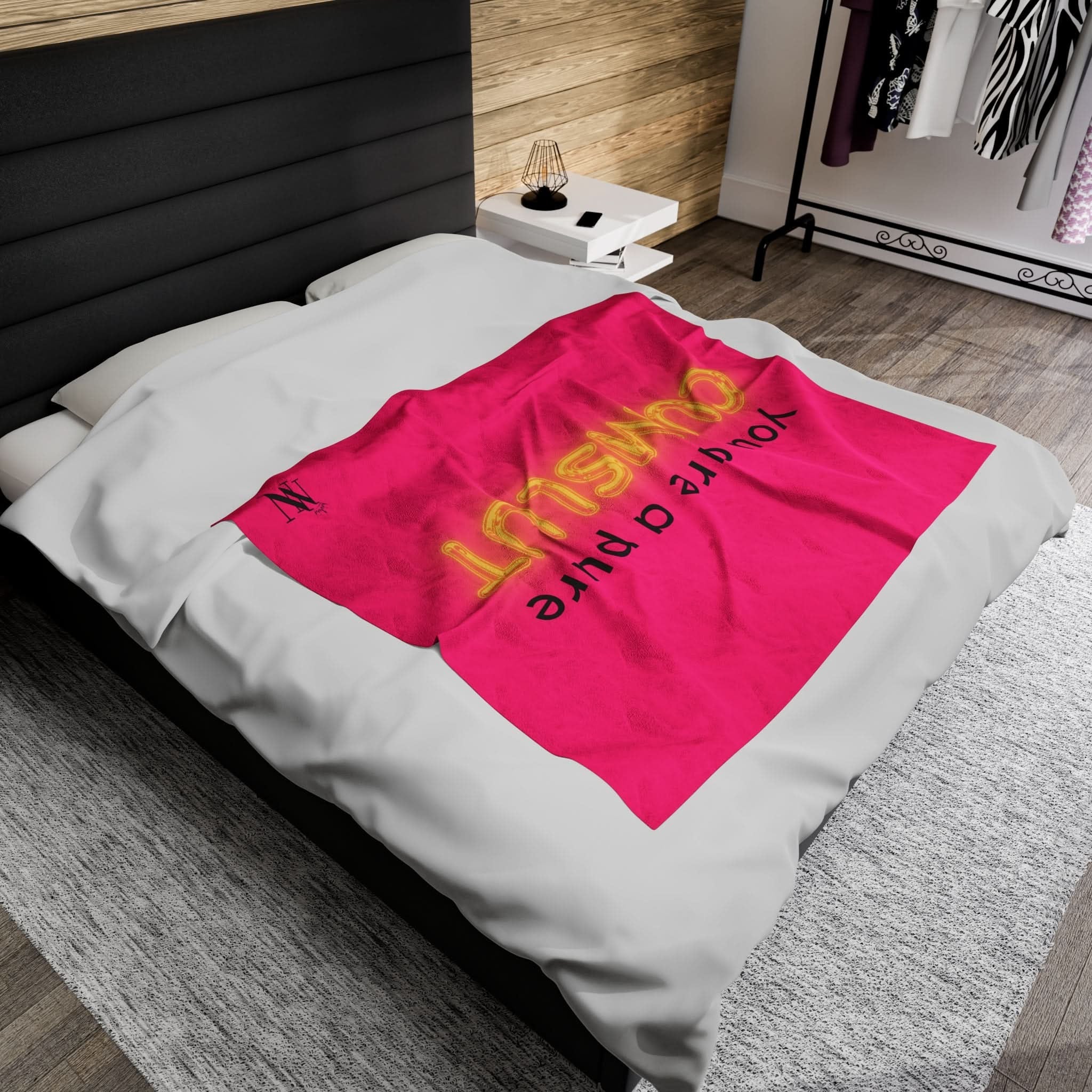 Hot Pure Cum Slut | Mix & Match Fun-Flirty Loversā Blankets