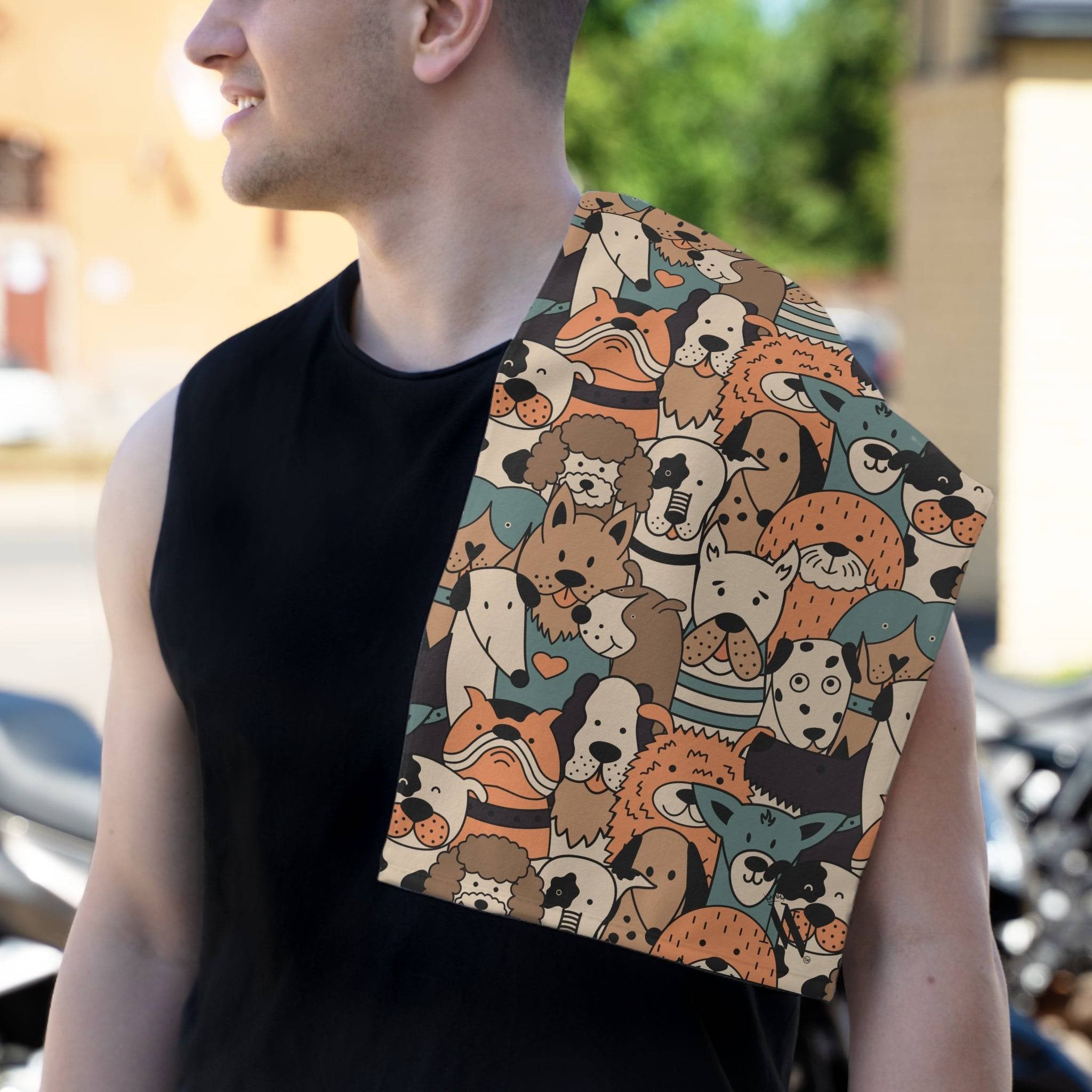 Hound Dog | Mix & Match Soft Fun-Flirty Lovers’ Towels