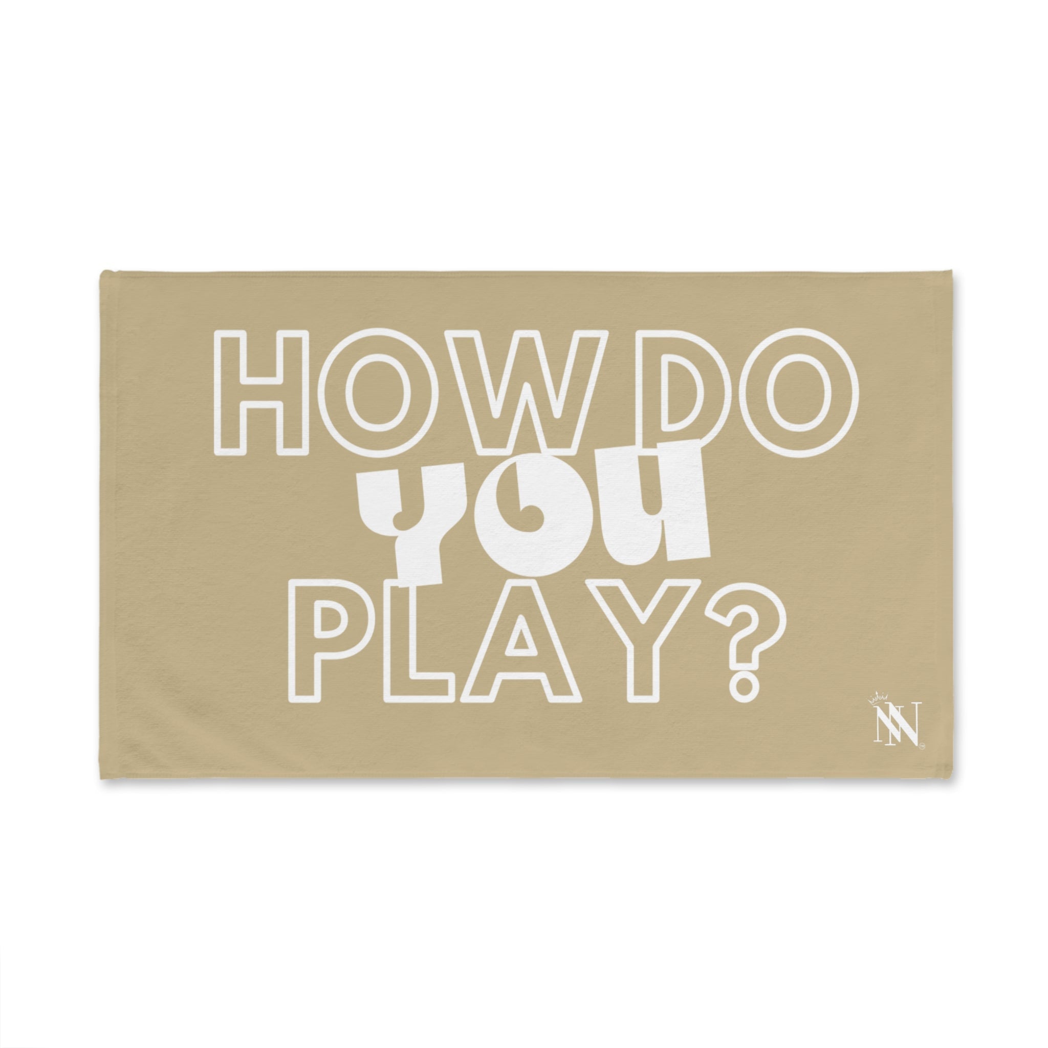 How Do You Play? Gold | Mix & Match Original Fun-Flirty Lovers’ Towels