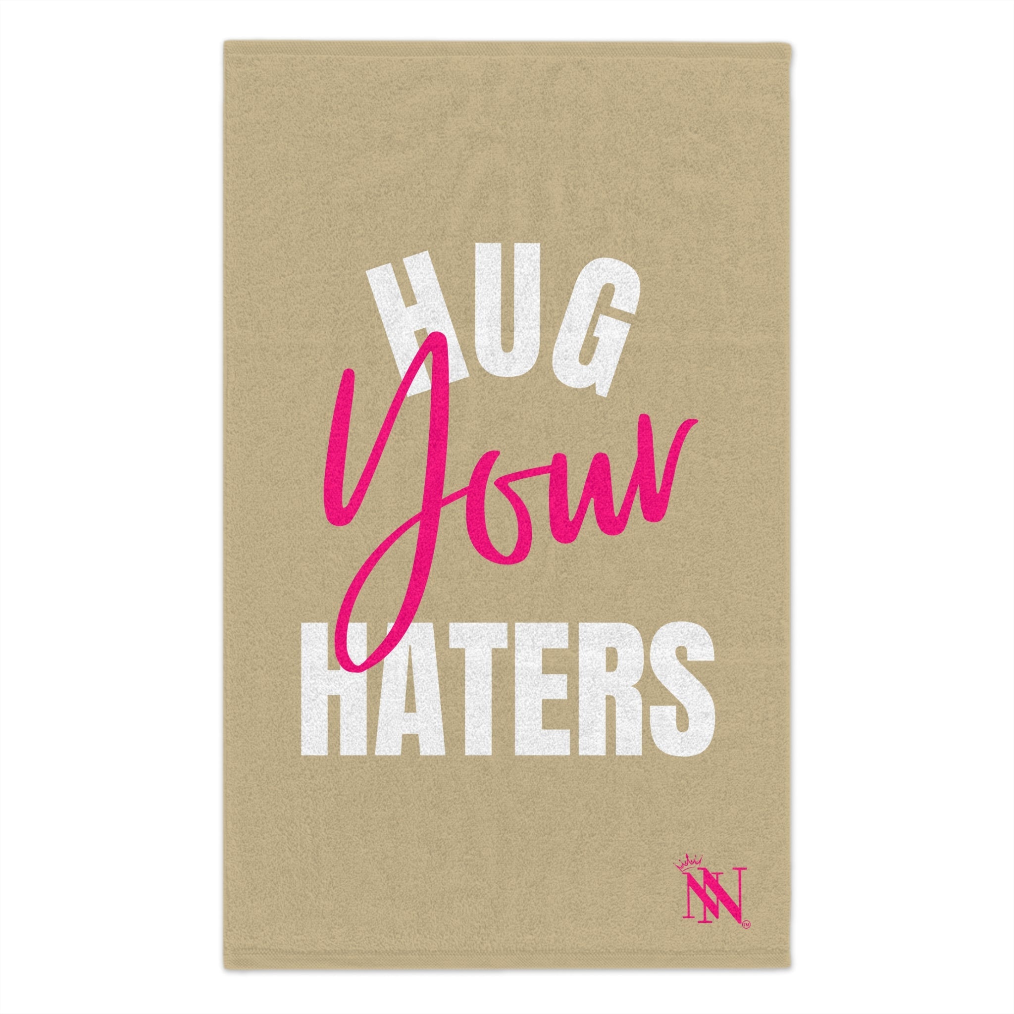 Hug Your Haters Gold | Mix & Match Soft Fun-Flirty Lovers’ Towels