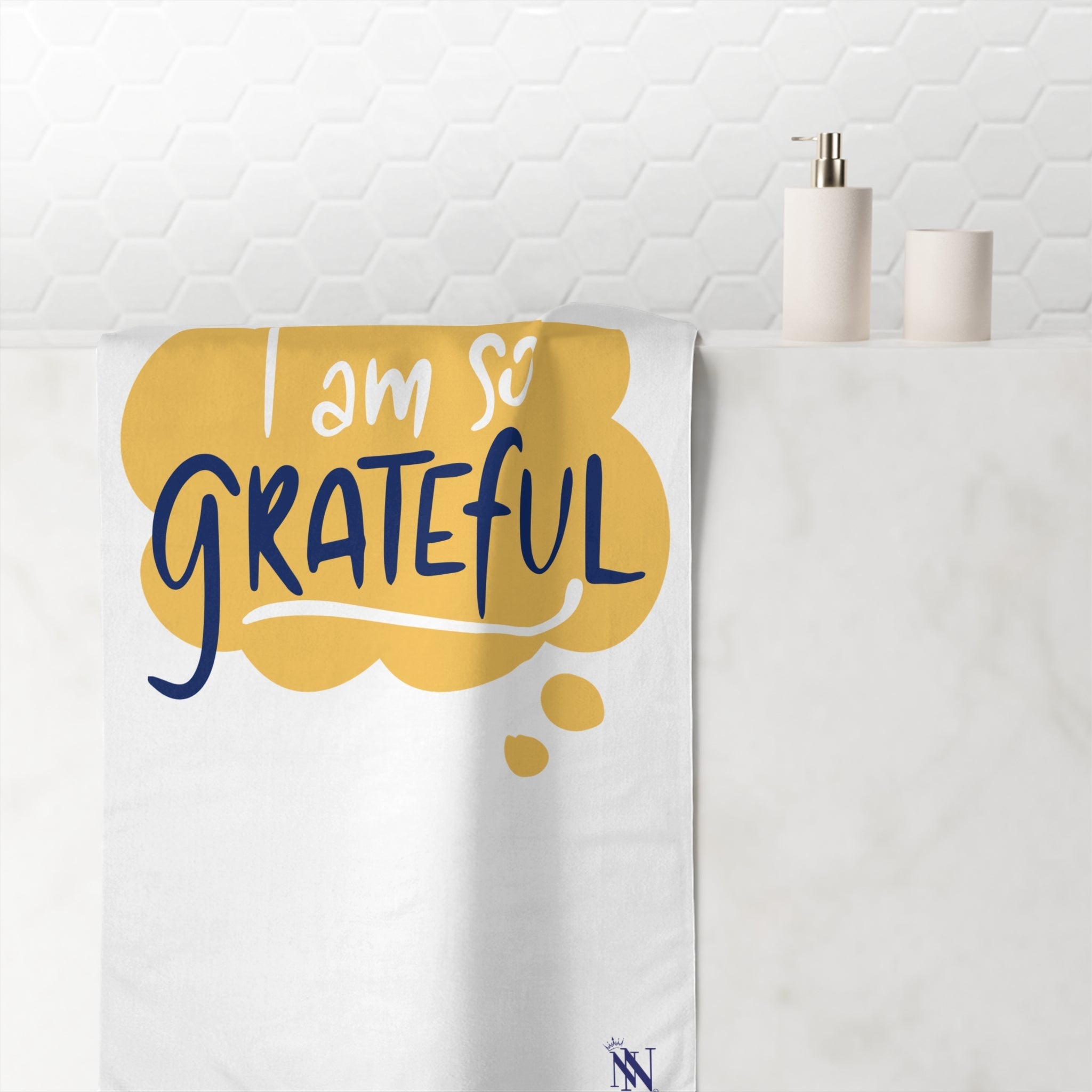 I Am So Grateful | Mix & Match XL Fun-Flirty Lovers’ Towels