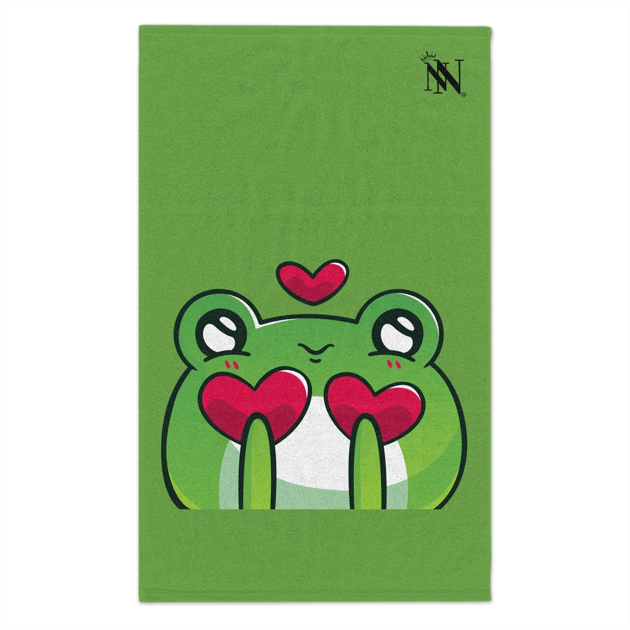 I Froggin’ Love You! Light Green | Mix & Match Soft Fun-Flirty Lovers’ Towels