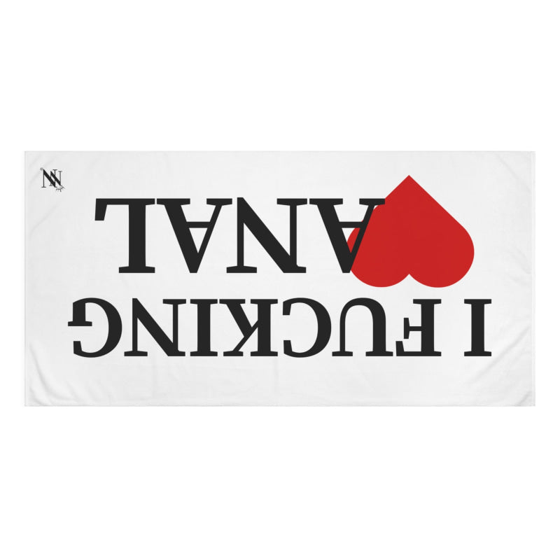 I Fucking Love Anal | Mix & Match XL Fun-Flirty Lovers’ Towels