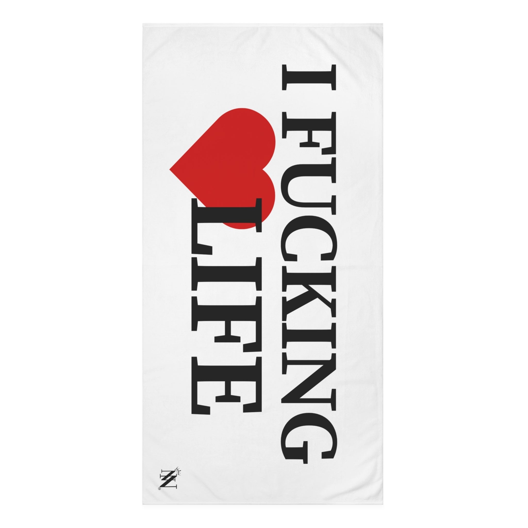 I Fucking Love Life | Mix & Match XL Fun-Flirty Lovers’ Towels