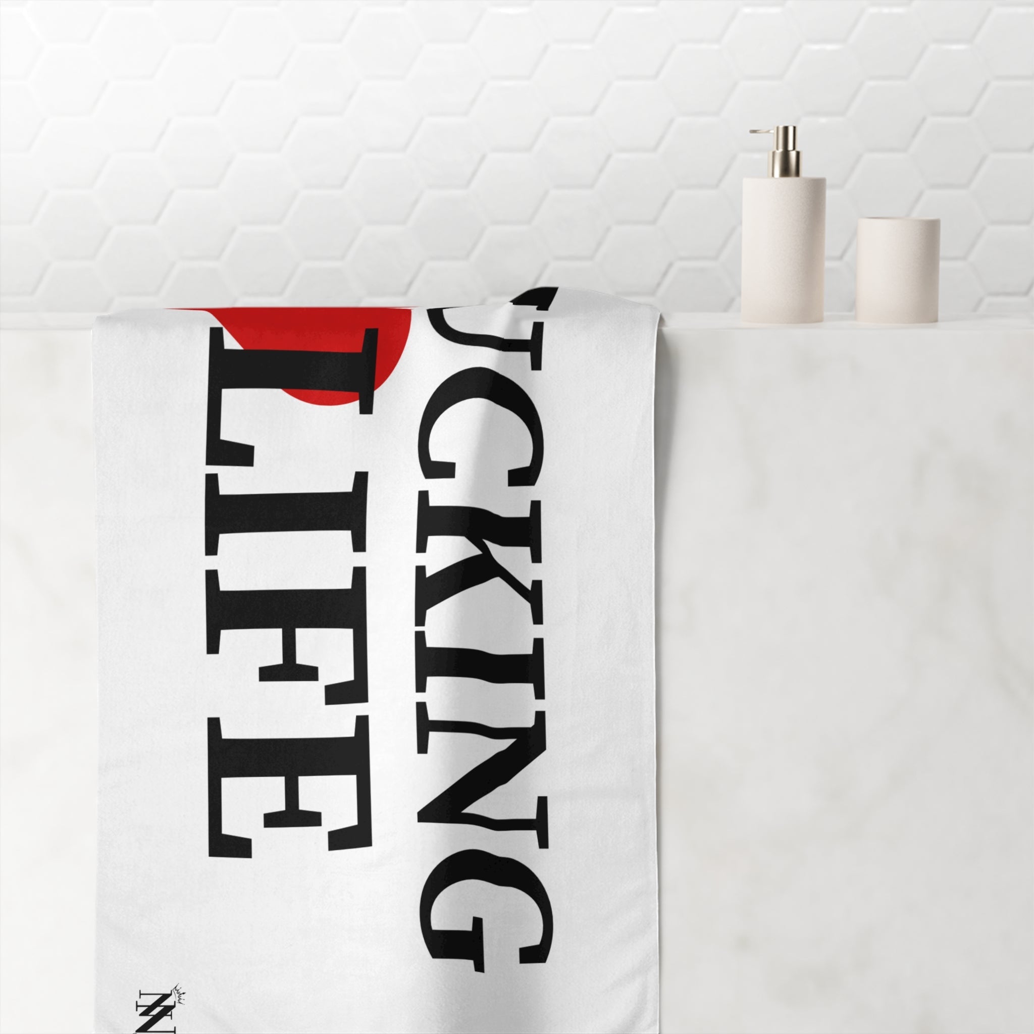 I Fucking Love Life | Mix & Match XL Fun-Flirty Lovers’ Towels