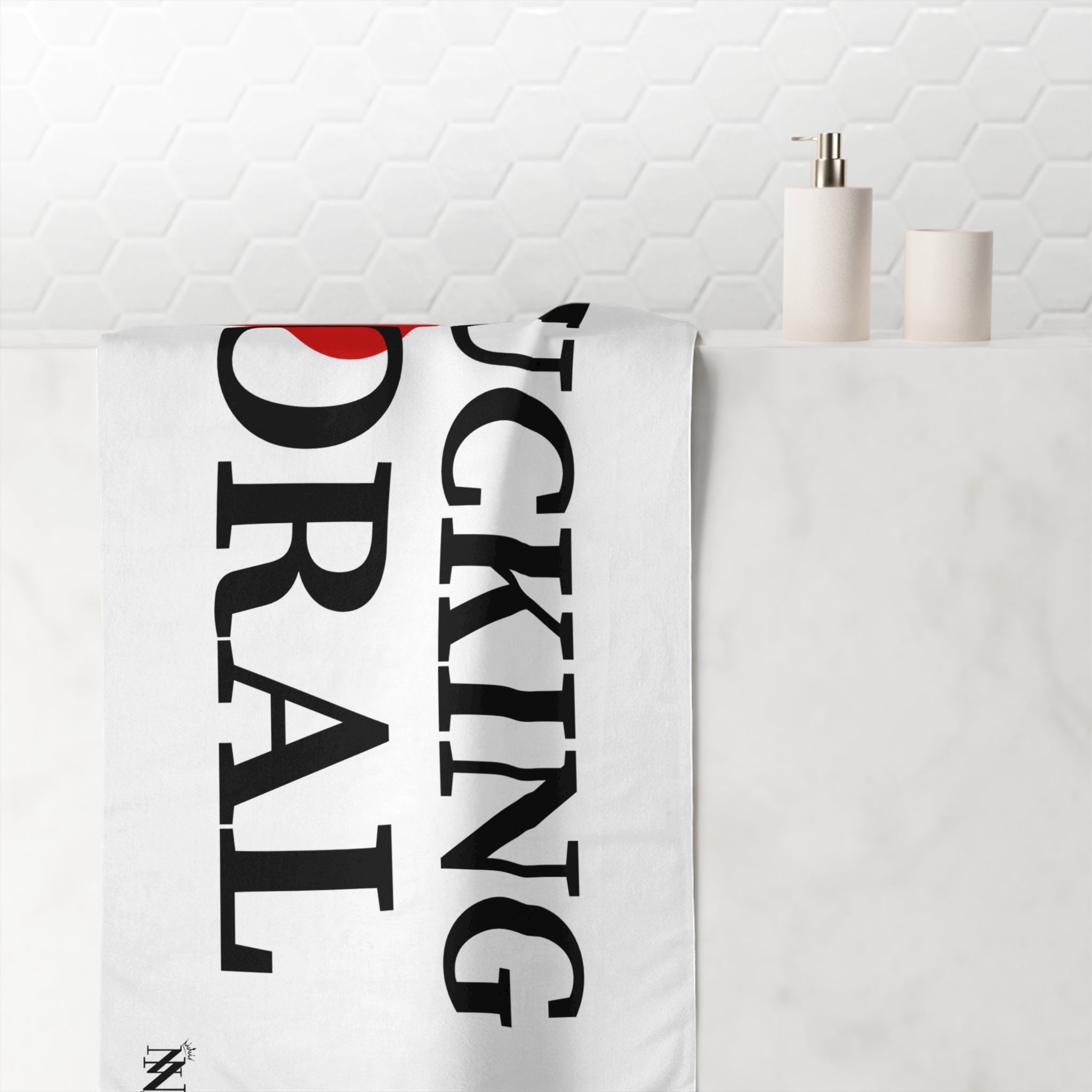 I Fucking Love Oral | Mix & Match XL Fun-Flirty Lovers’ Towels