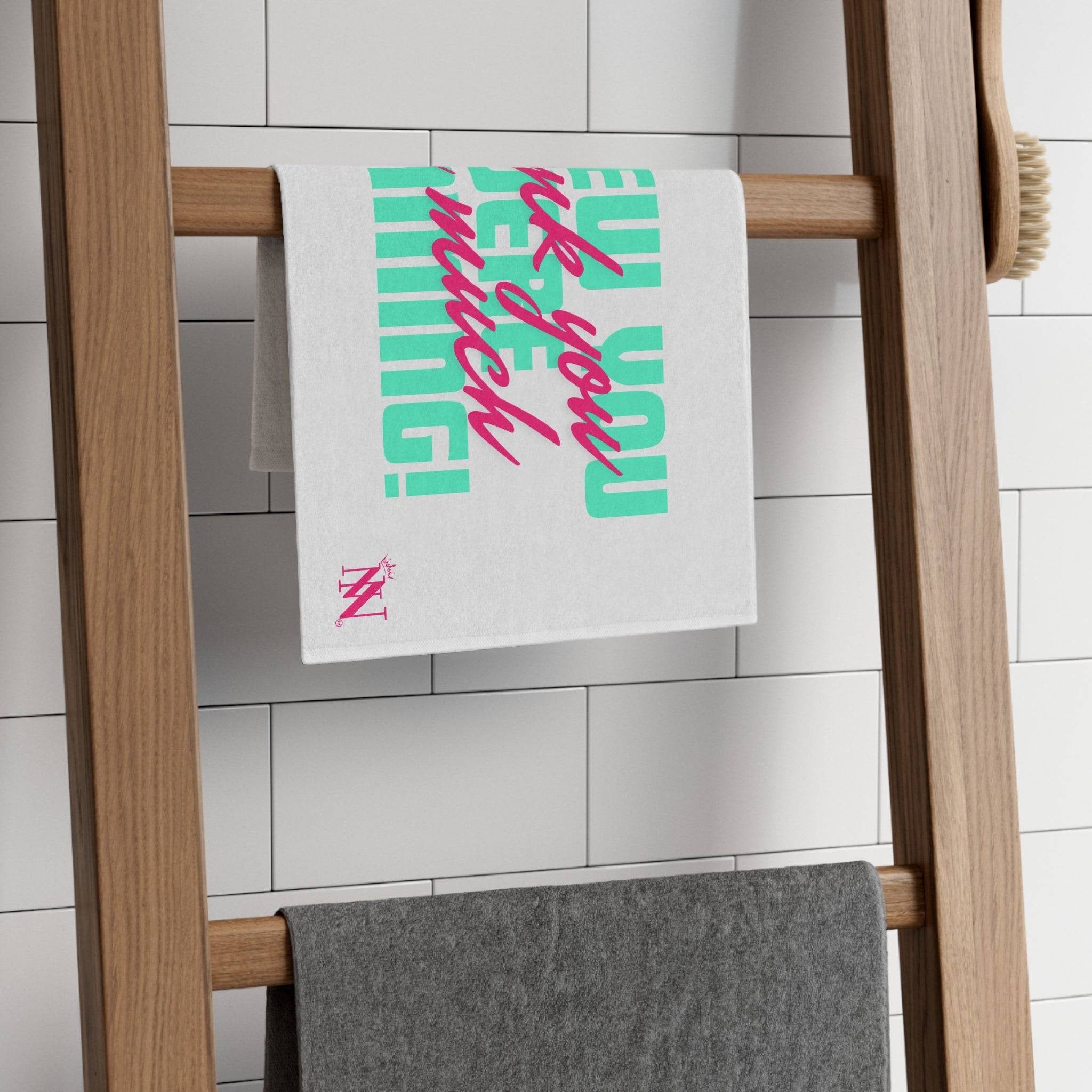 I Knew You Were Cumming! | Mix & Match Soft Fun-Flirty Lovers’ Towels