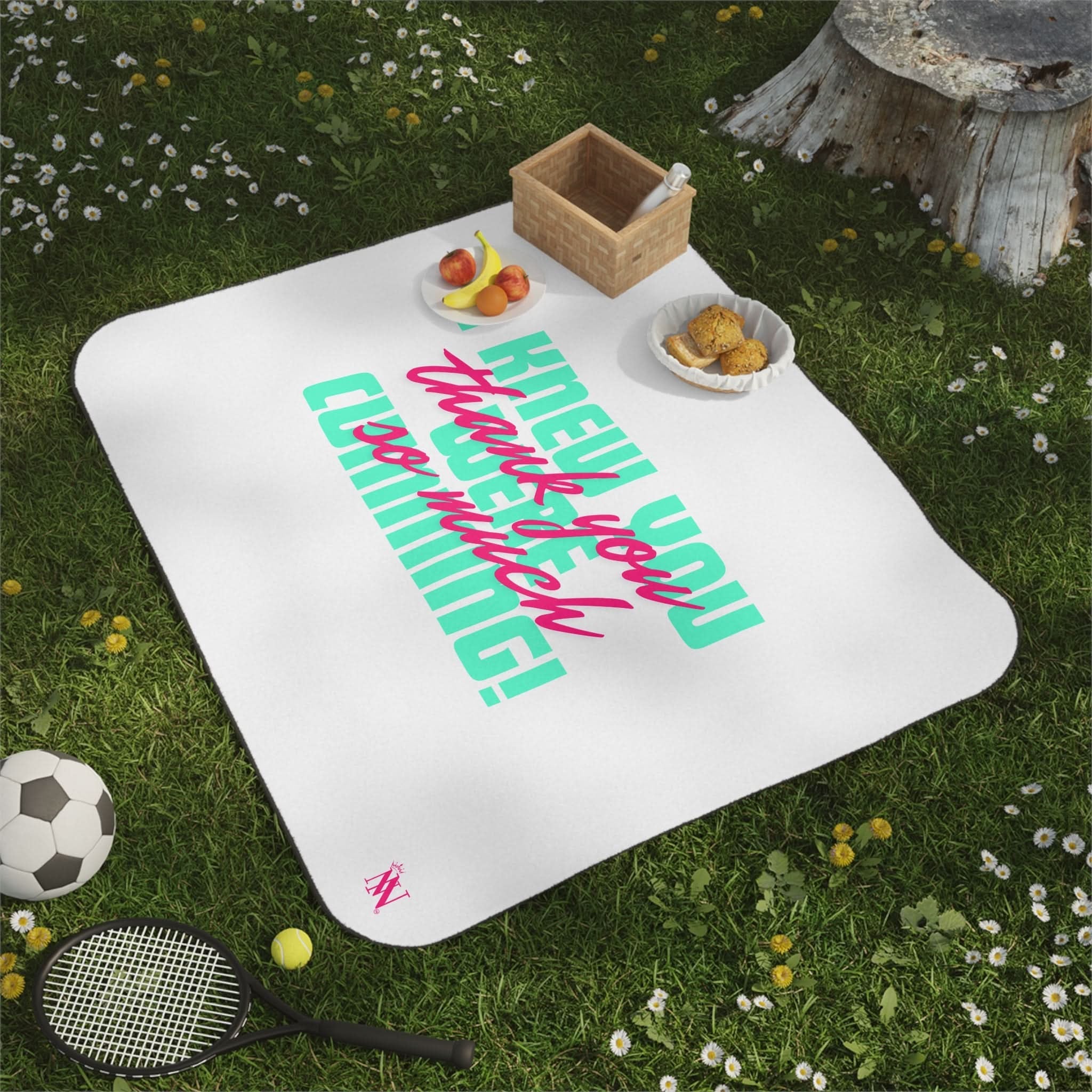I Knew You Were | Mix Match Fun-Flirty Lovers’ Water-Resistant Blankets