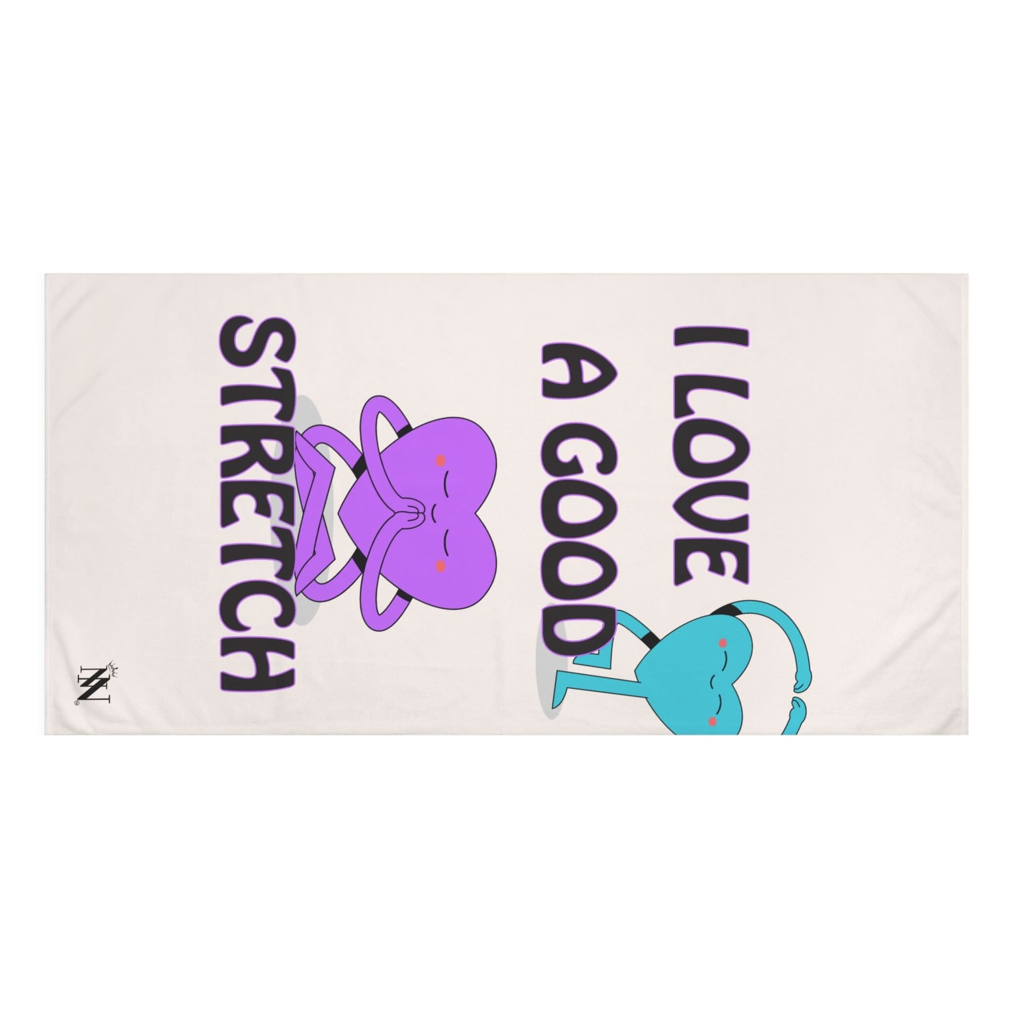 I Love a Good Stretch | Mix & Match Naughty XL Fun-Flirty Lovers’ Towels