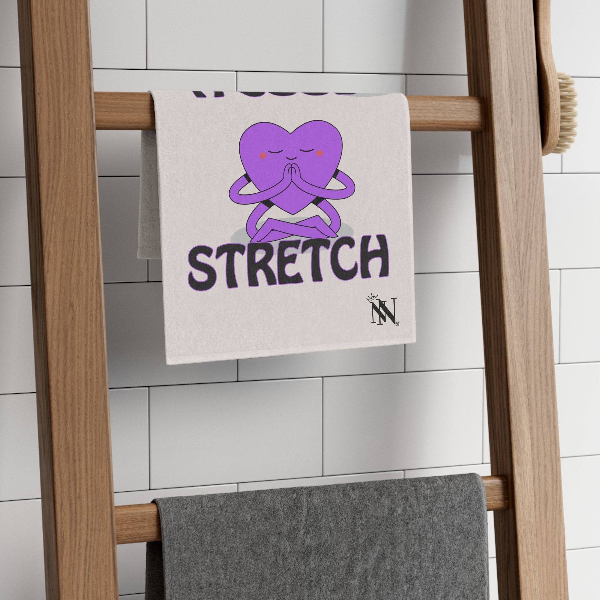 I Love a Good Stretch | Mix & Match Soft Fun-Flirty Lovers’ Towels