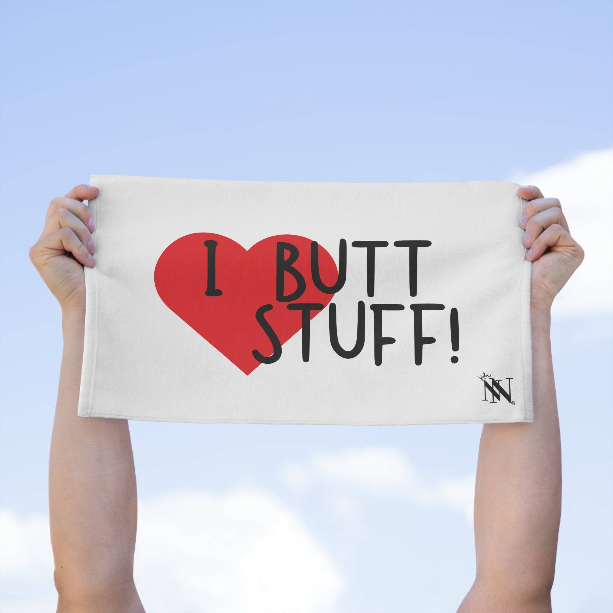 I Love Butt Stuff! | Mix & Match Soft Fun-Flirty Lovers’ Towels